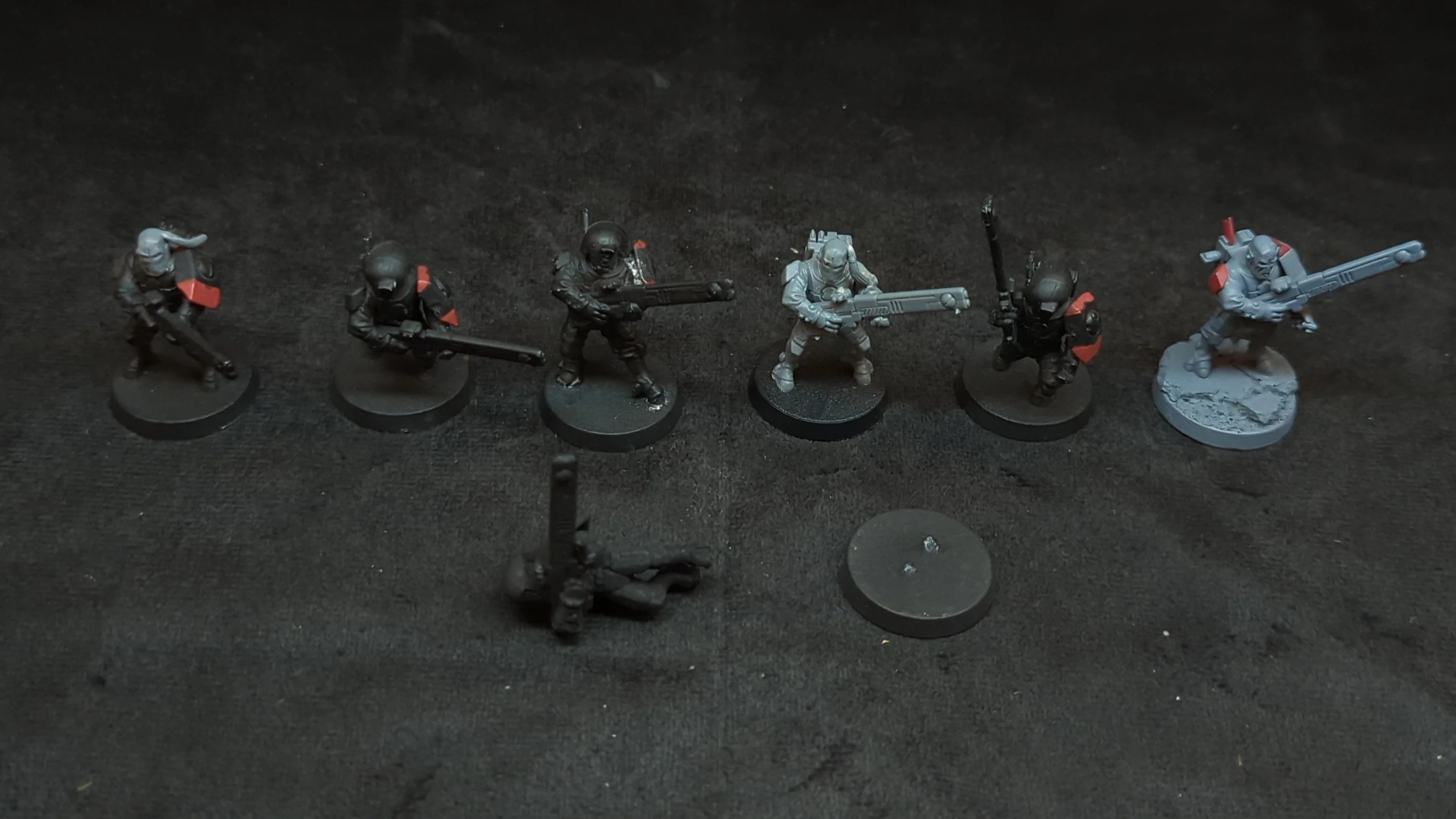Warhammer 40k T'au Empire Fire Warriors x7