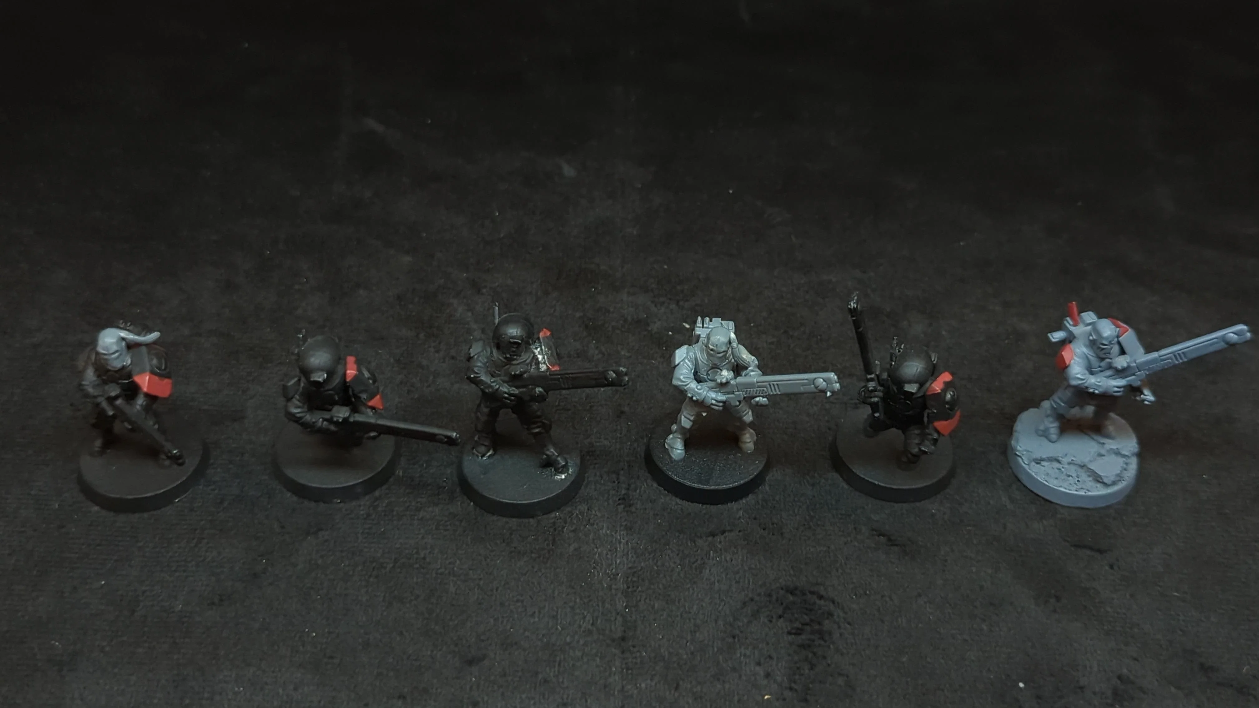 Warhammer 40k T'au Empire Fire Warriors x7 - Image 2