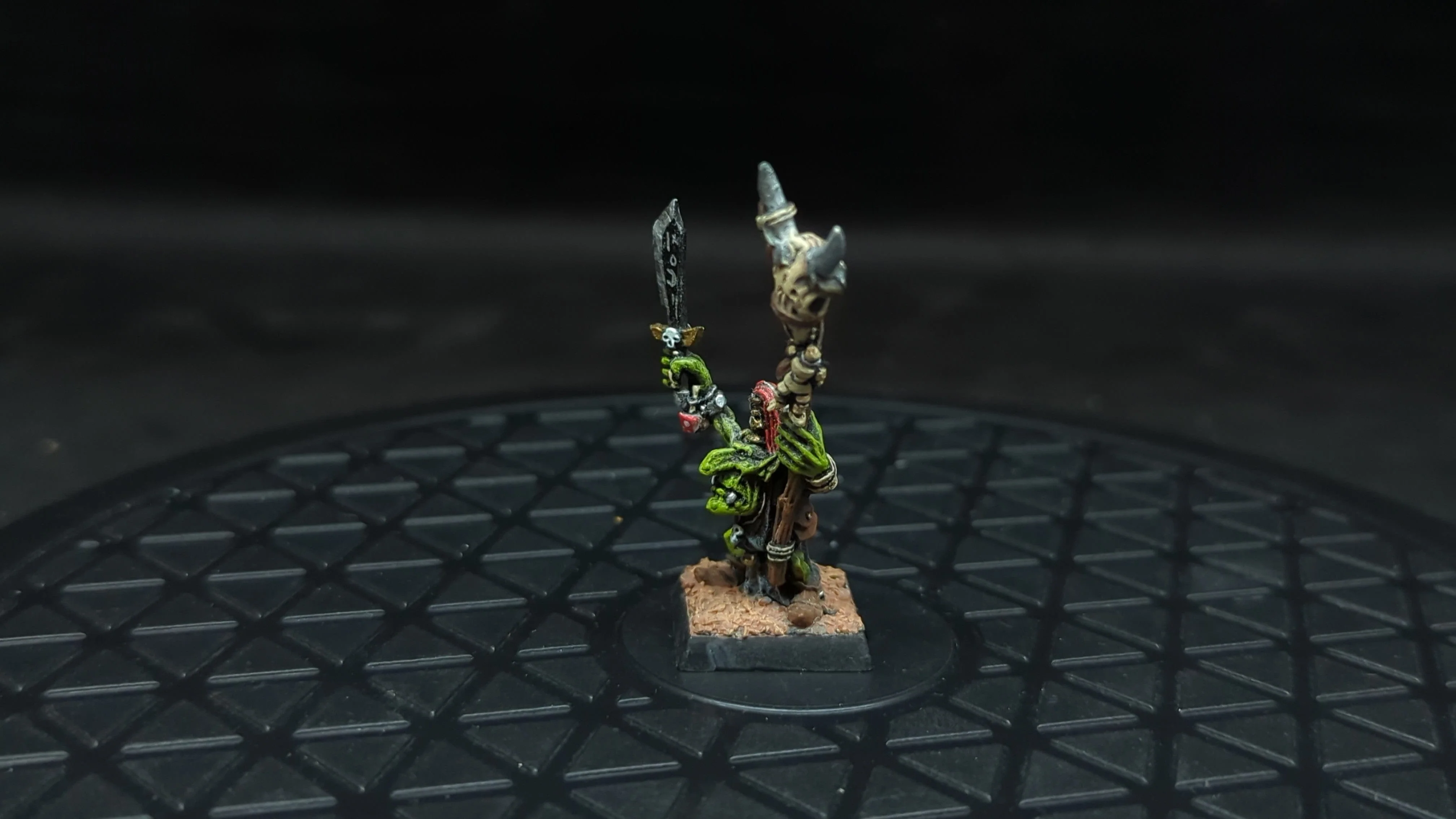 The Old World The Old World Orc & Goblin Tribes Shaman x1 OOP Painted - Image 5
