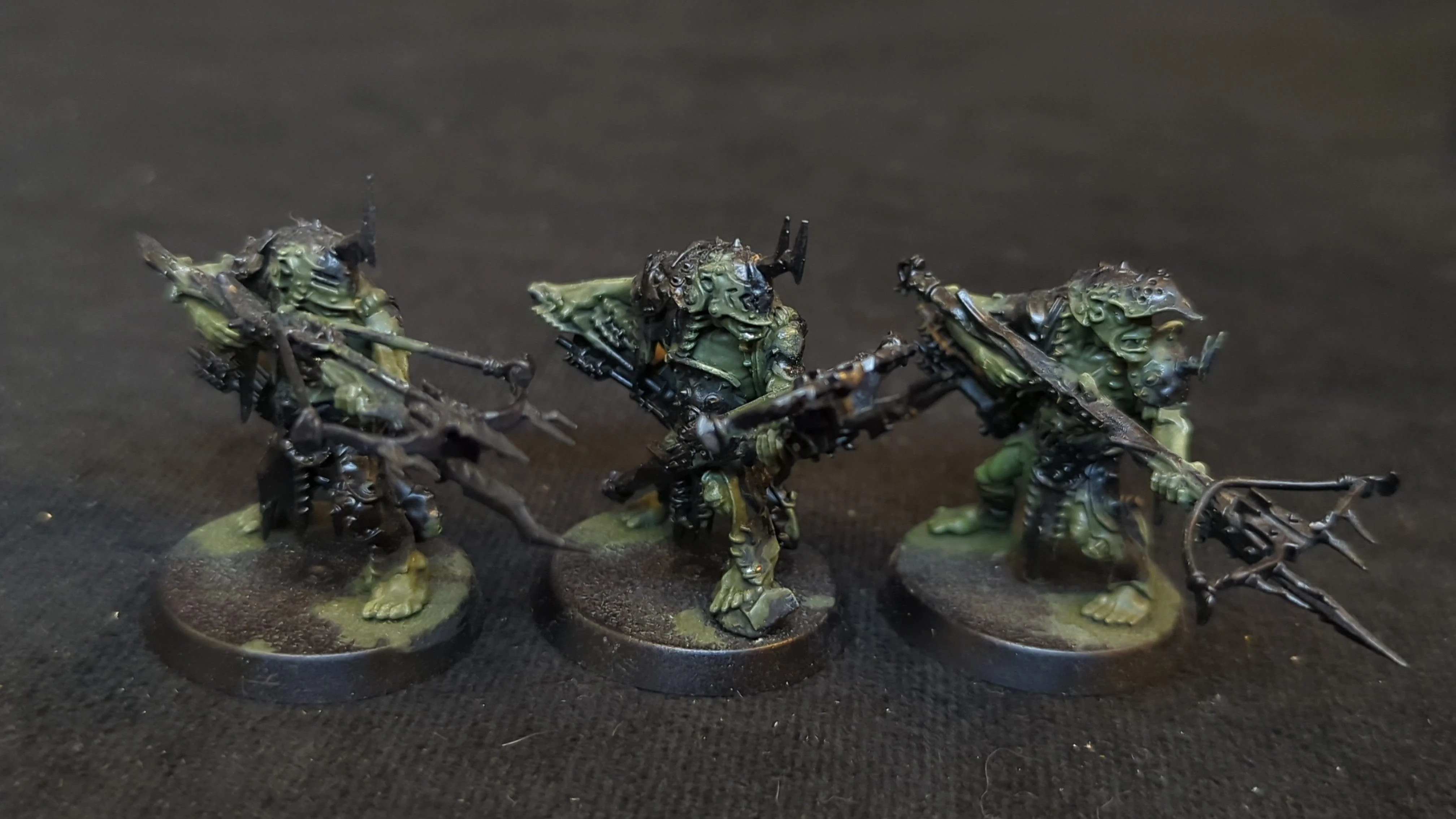 Age of Sigmar Orruk Warclans Man-Skewer Boltboyz x3