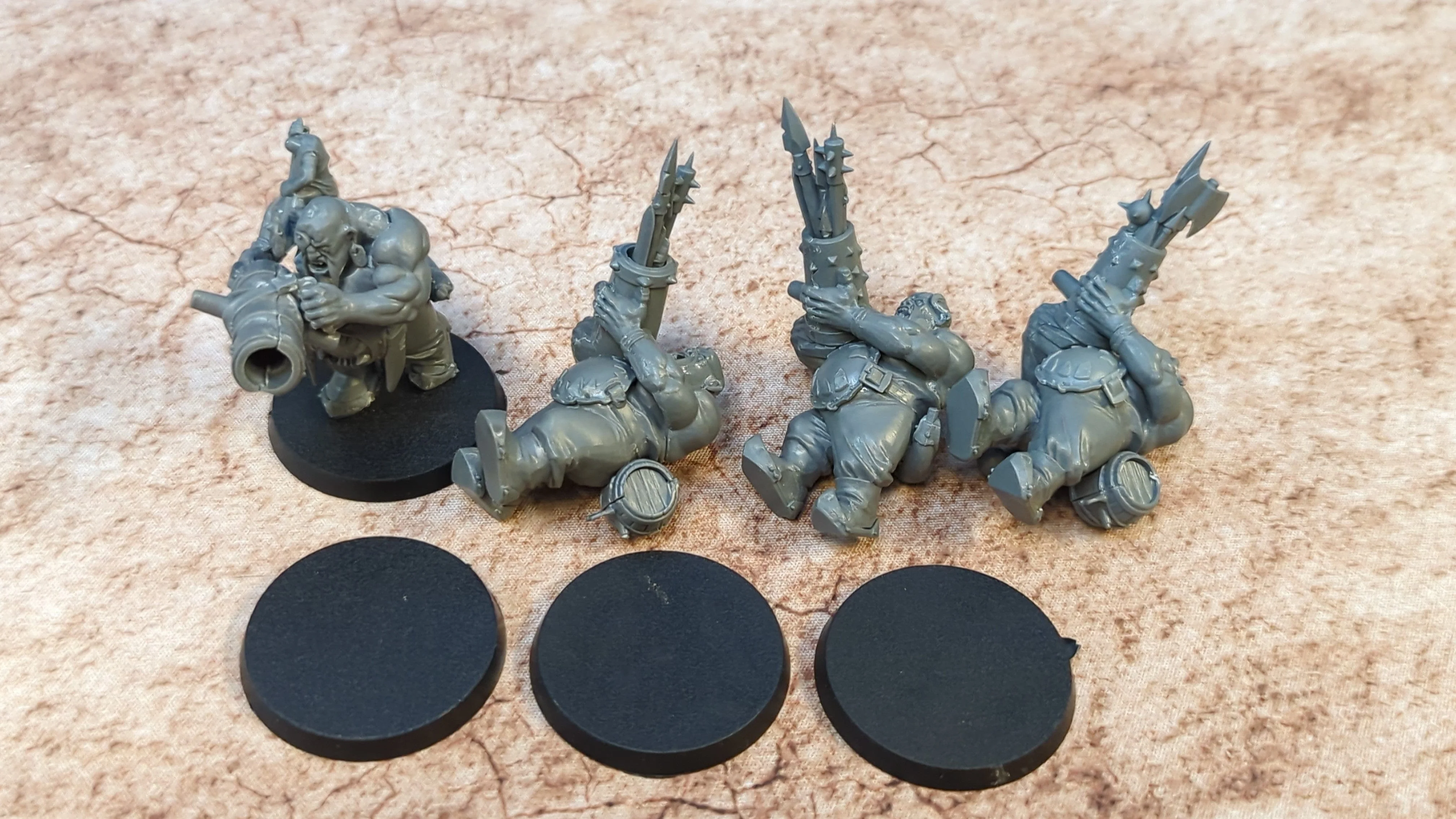 Age of Sigmar Ogor Mawtribes Leadbelchers x4