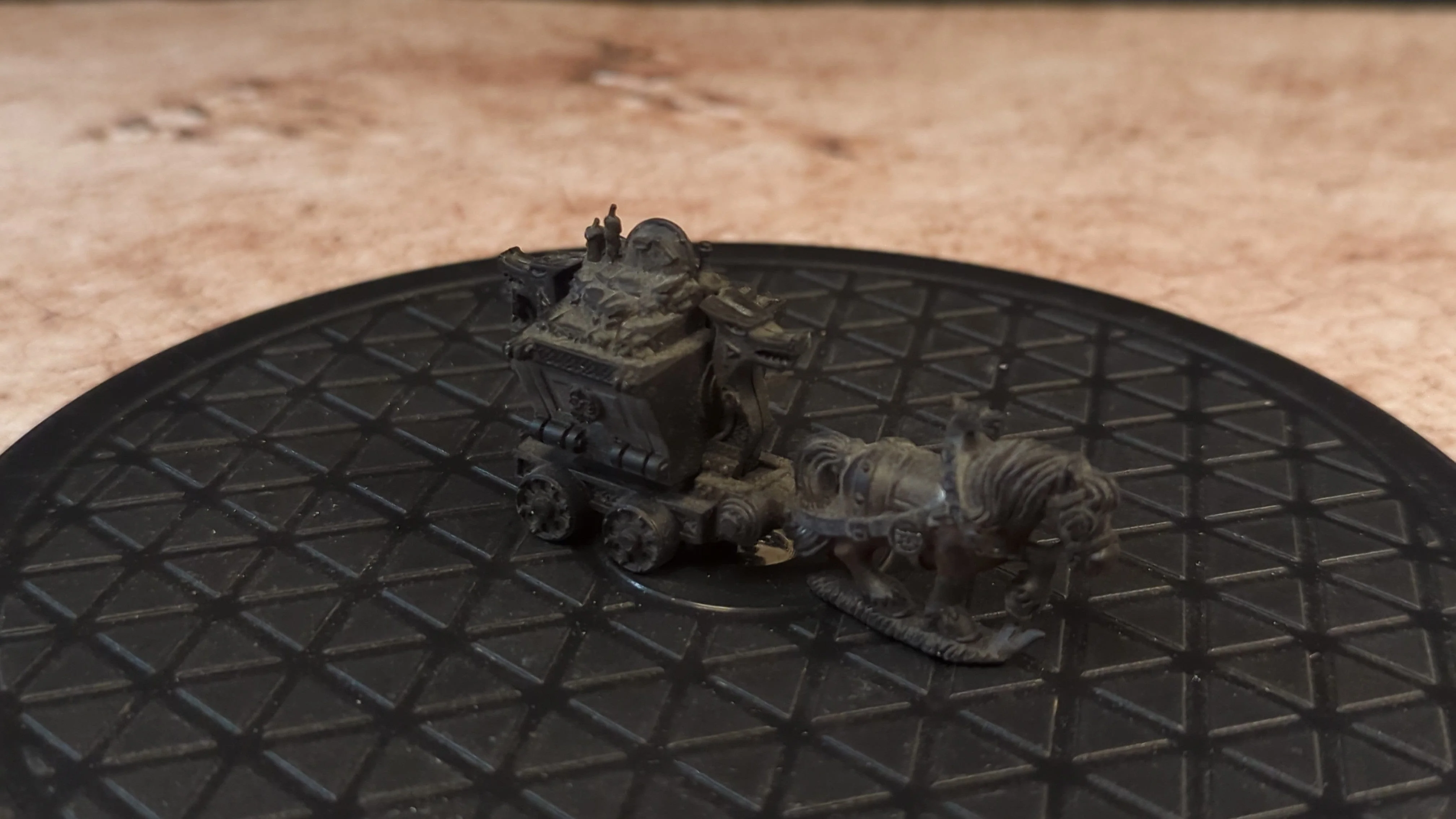 The Old World Battle for Skull Pass : Grudge-cart with Pony x1