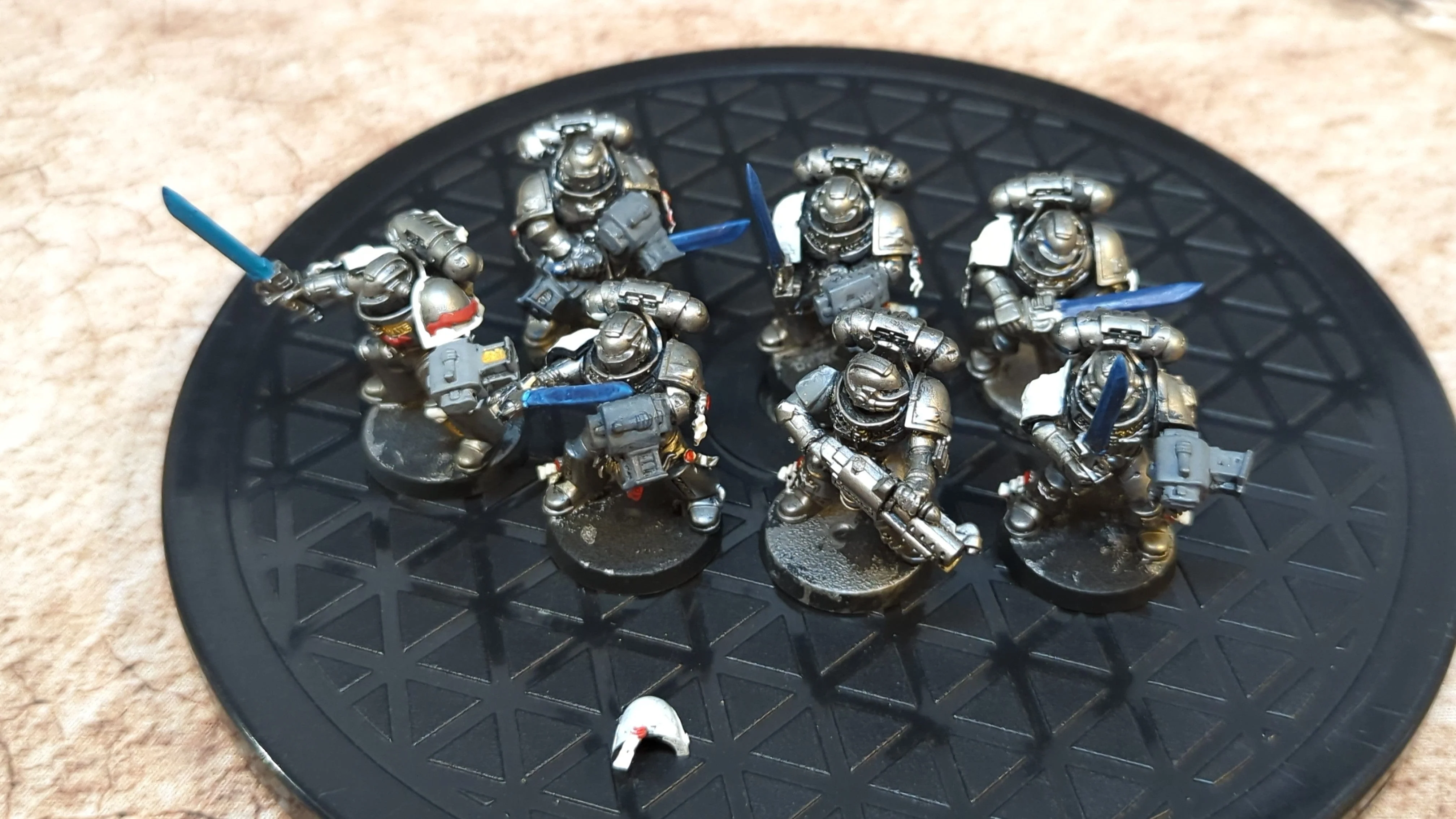 Warhammer 40k Grey Knights Strike x7 Painted