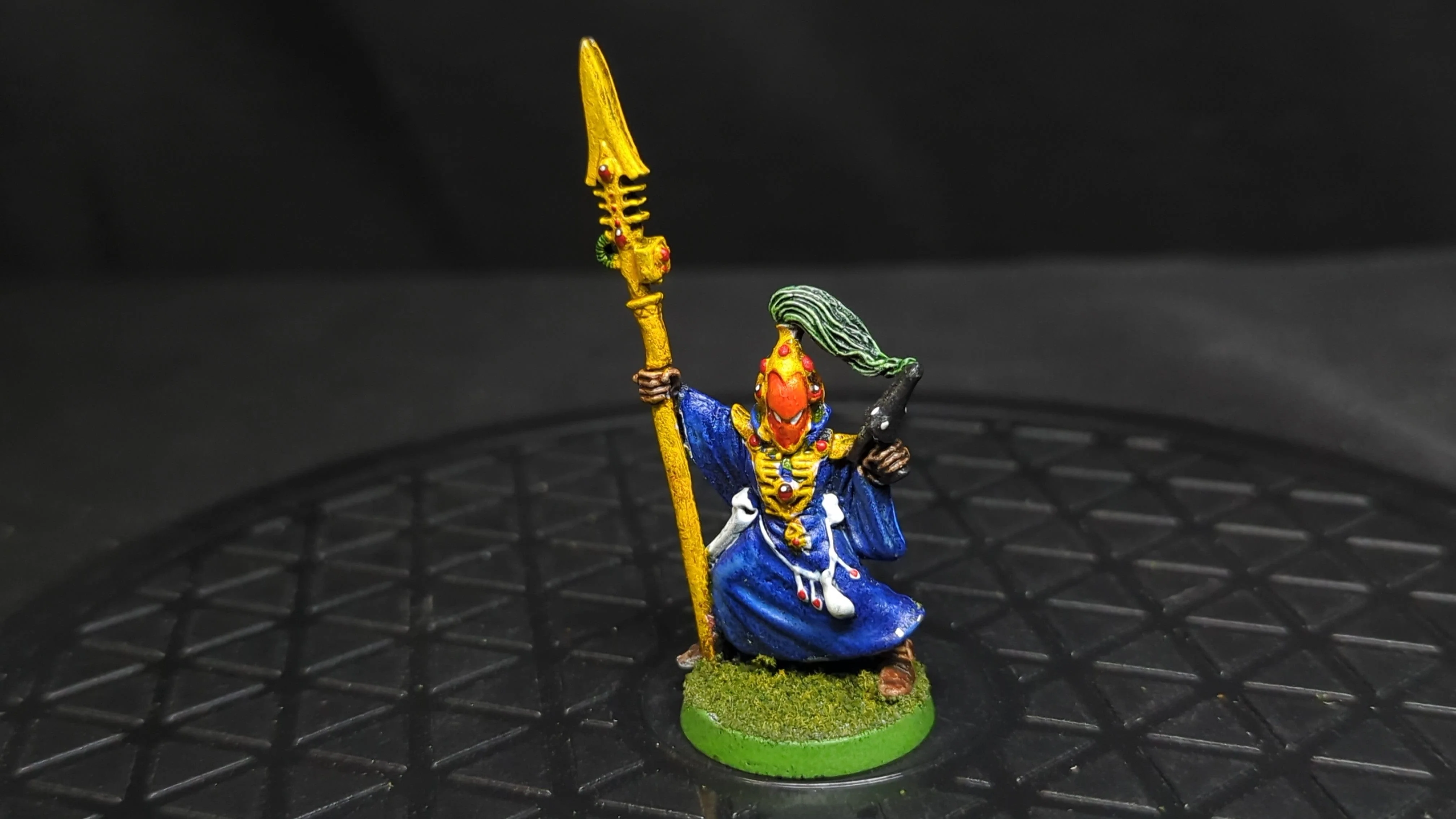 Warhammer 40k Aledari Warlock (oop metal) x1 OOP Painted