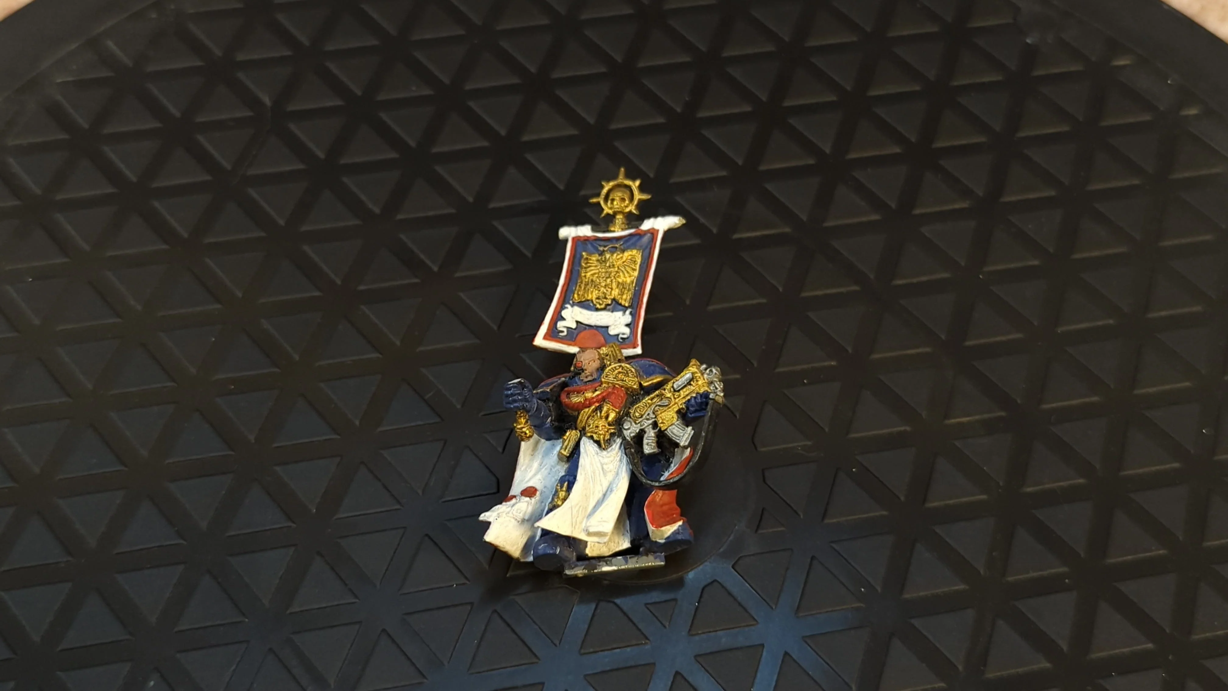 Warhammer 40k Space Marine Captain (Black Reach) x1 OOP Painted