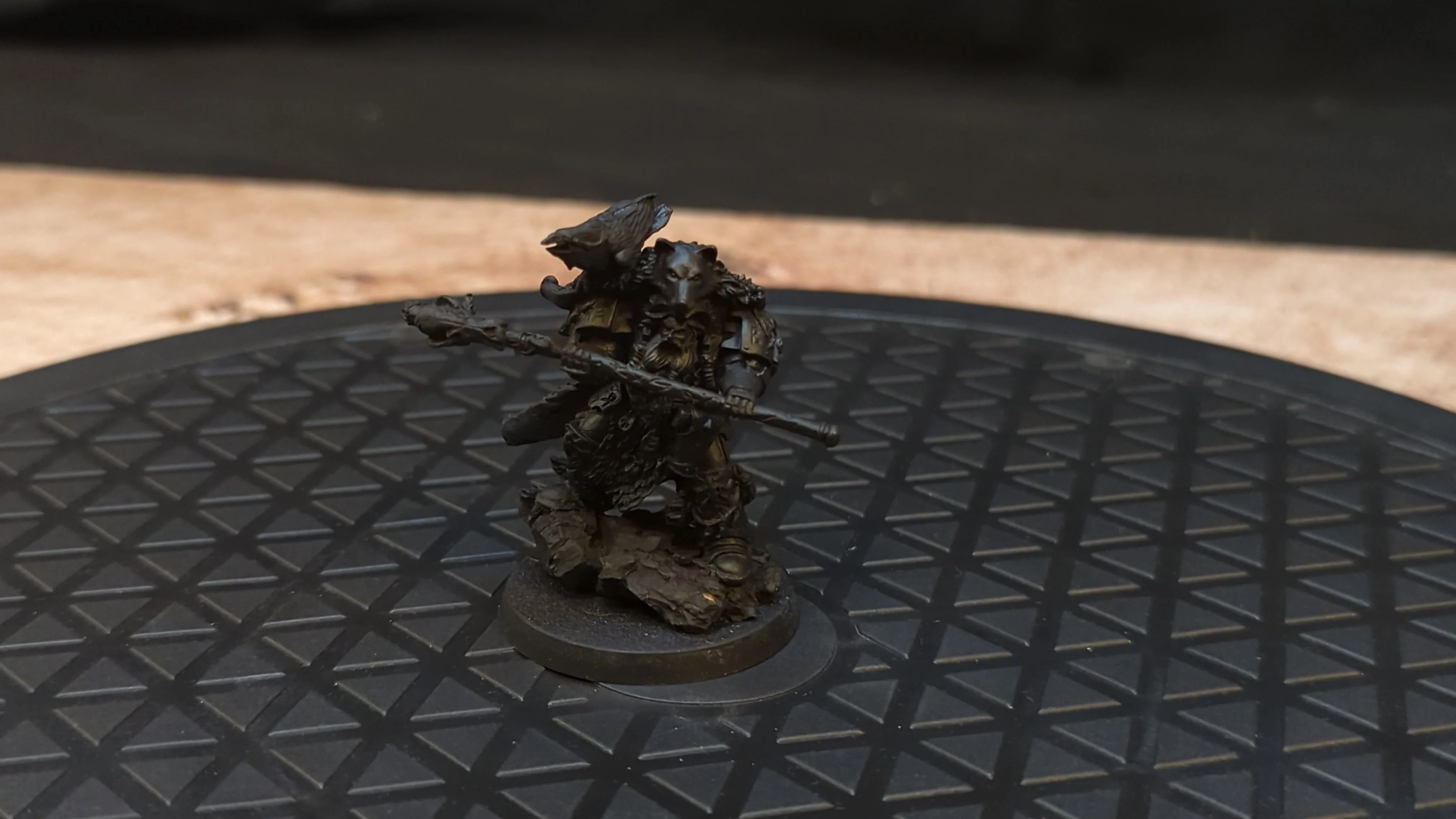 Warhammer 40k Space Wolves Njal Stormcaller in Terminator Armour x1