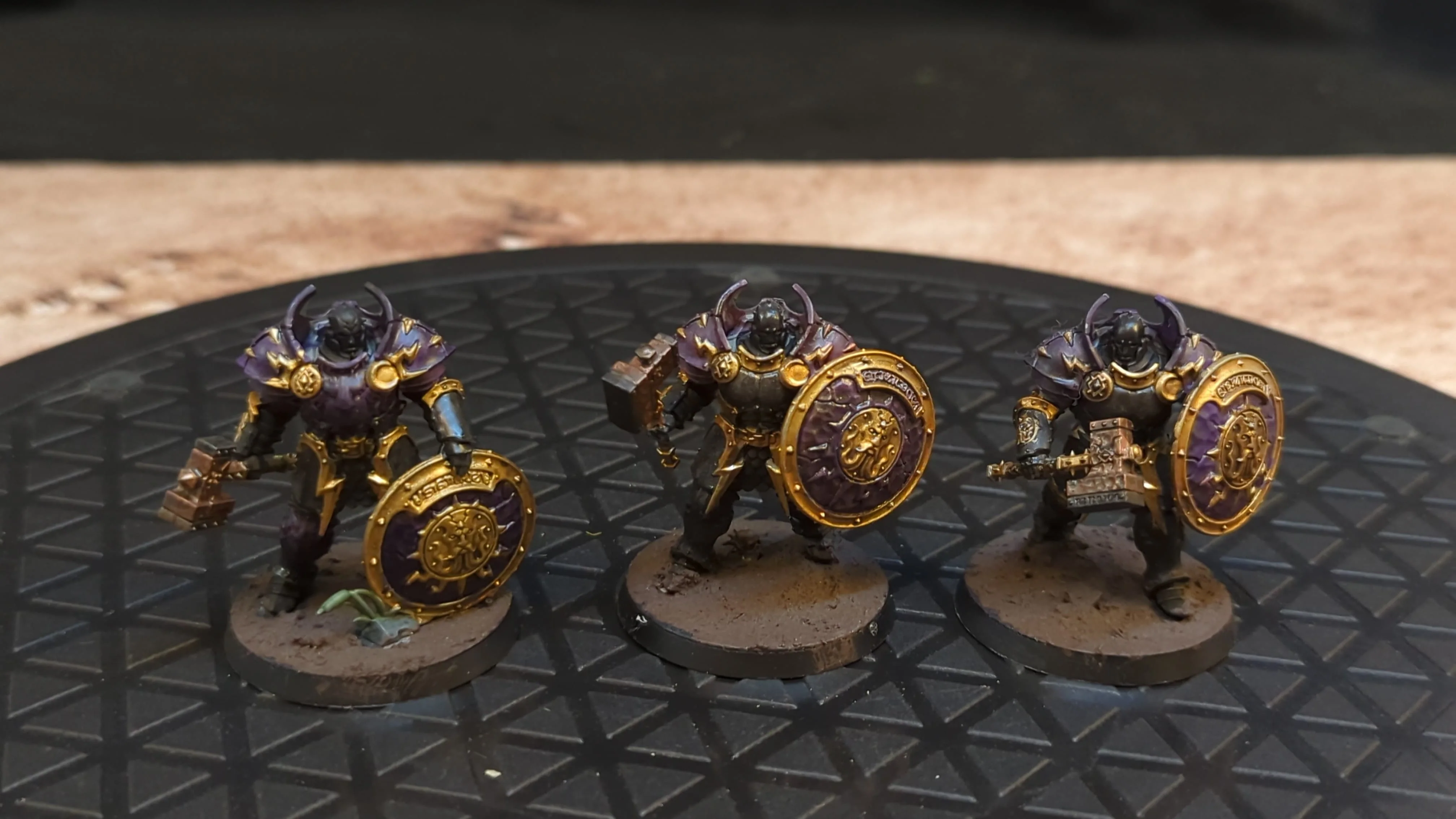 Age of Sigmar Stormcast Eternals Annihilators x3 Painted