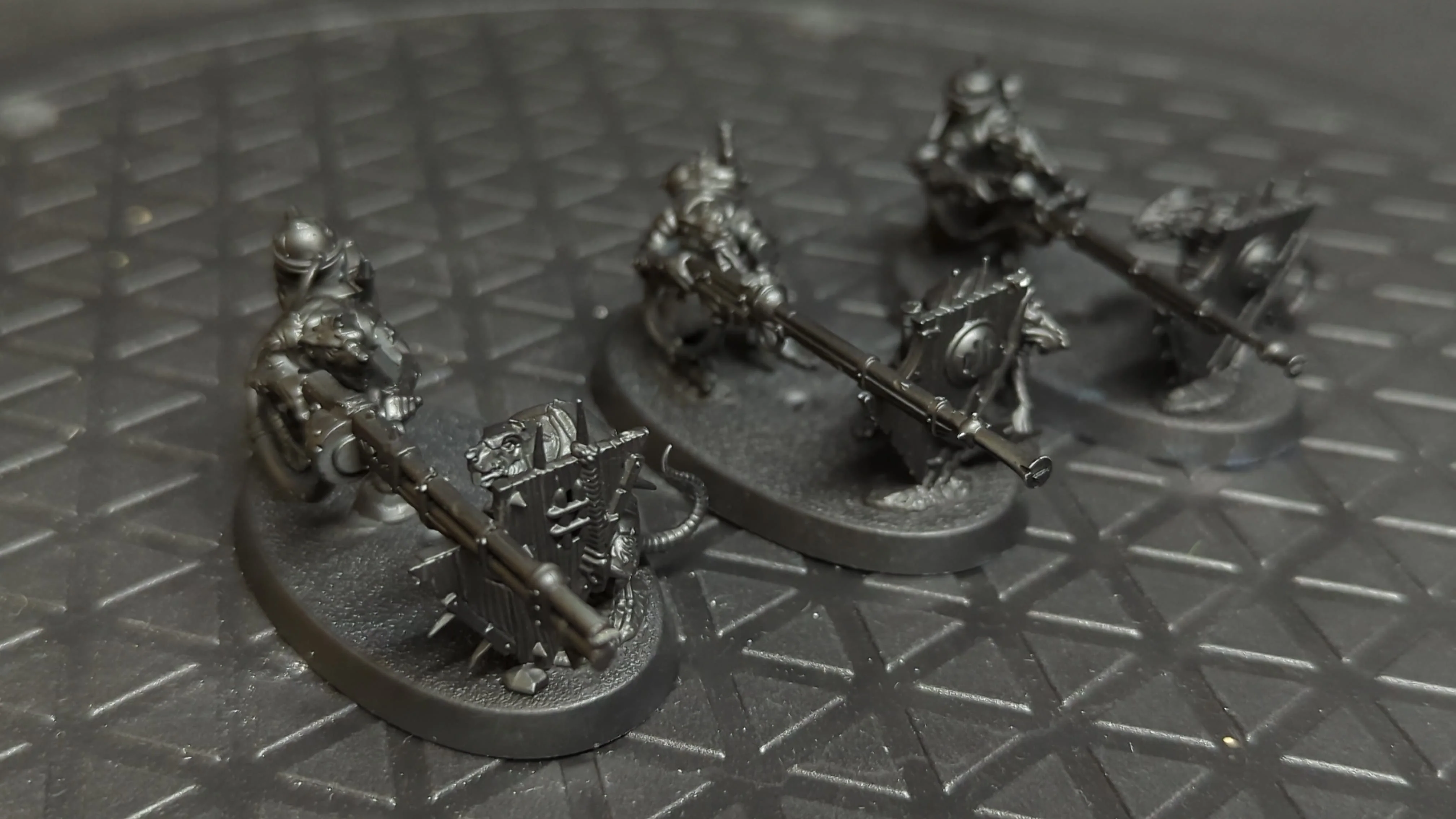 Age of Sigmar Skaven Warplock Jezzails x3