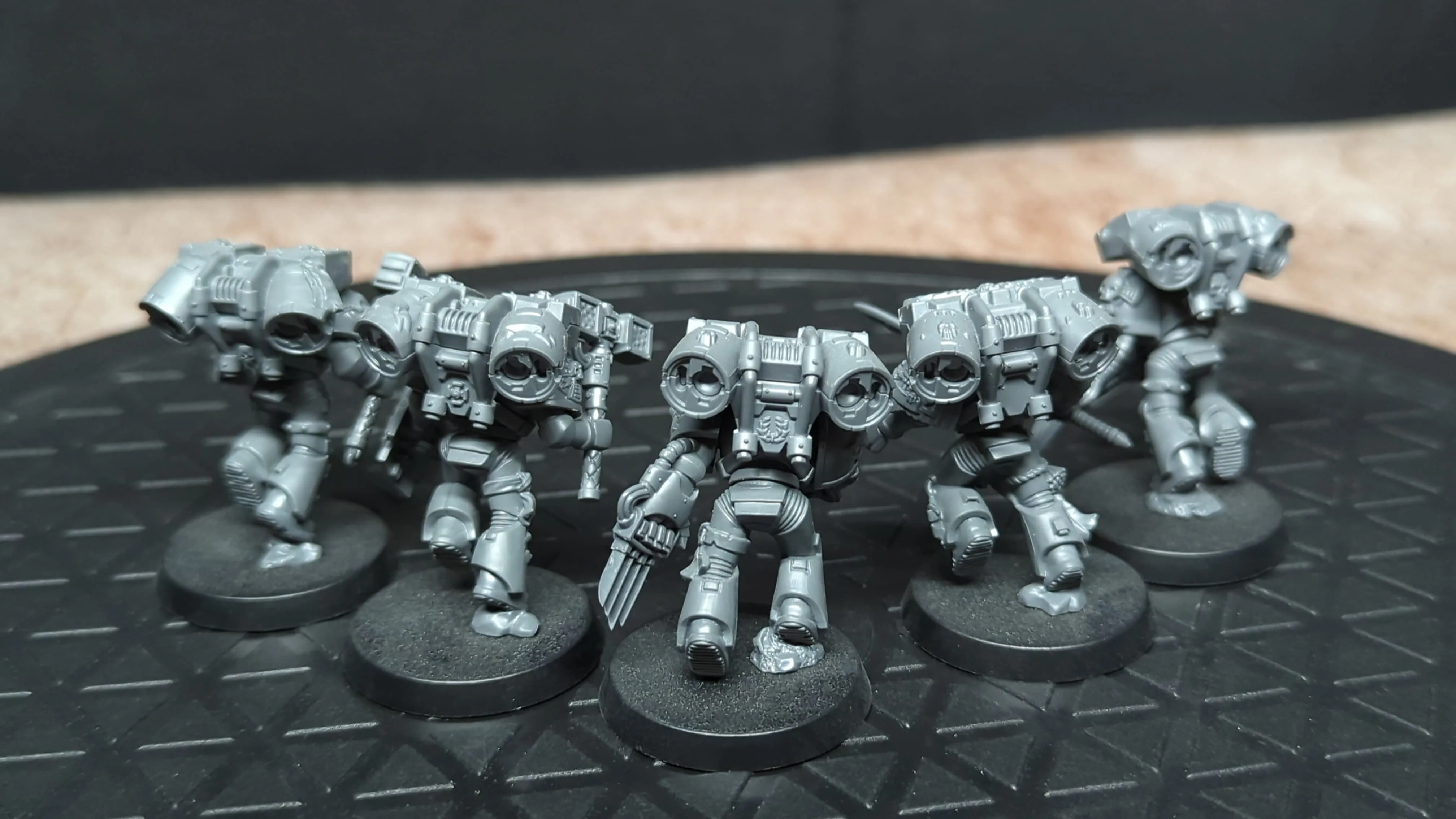 Warhammer 40k Space Marine Assault Squad x5 - Image 2