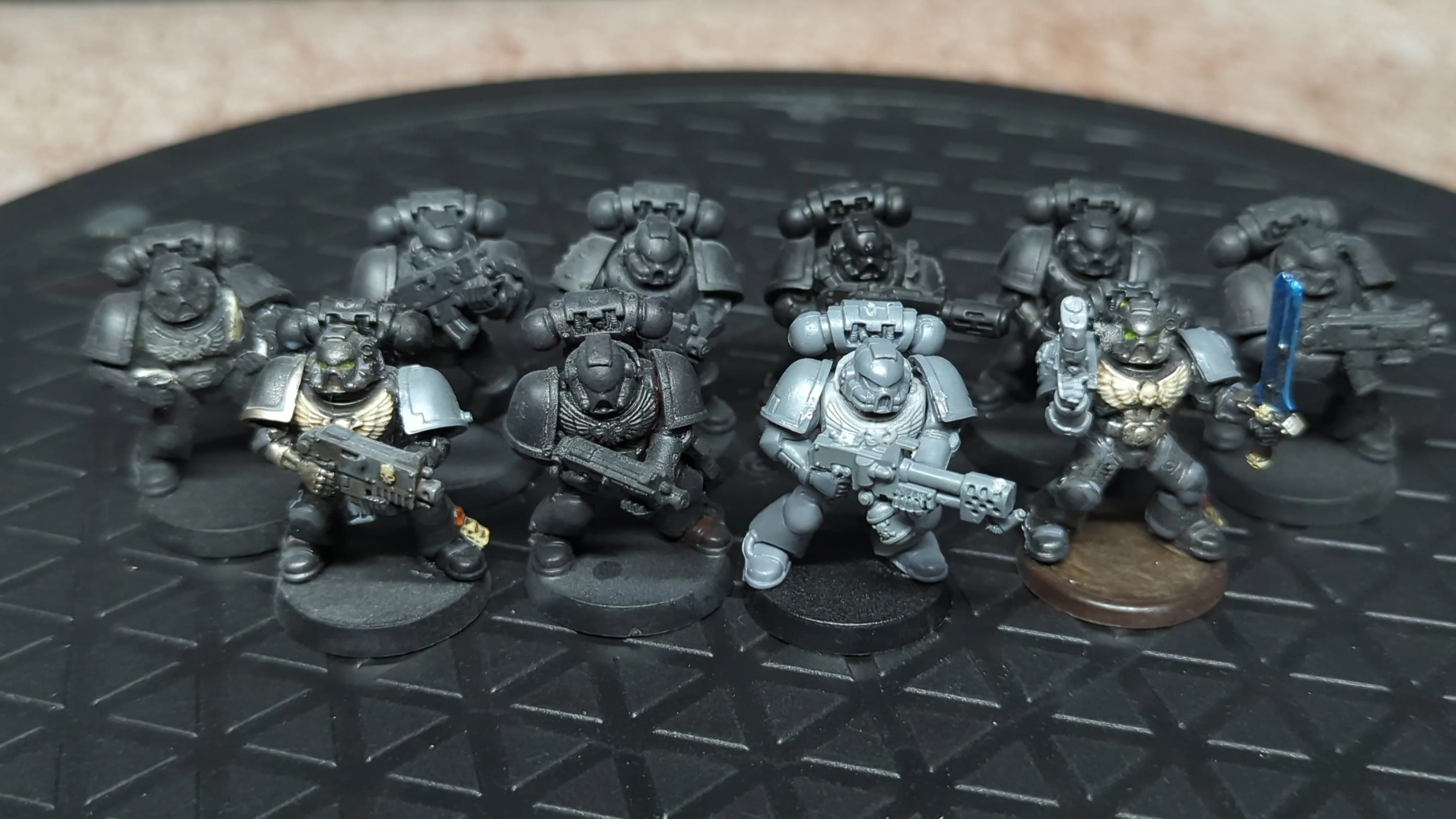 Warhammer 40k Space Marines Tactical Squad x10
