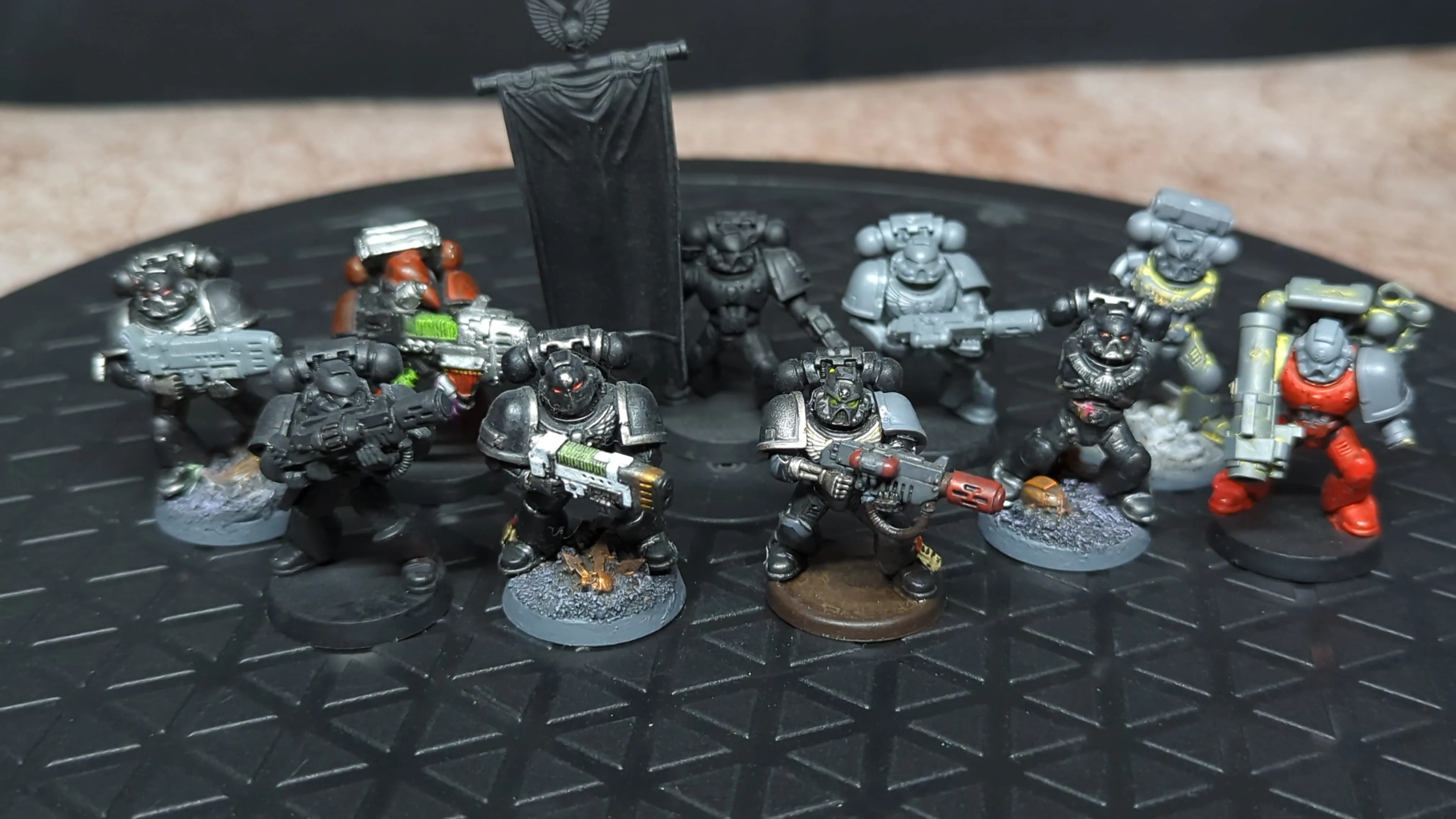 Warhammer 40k Space Marines Tactical Squad x10
