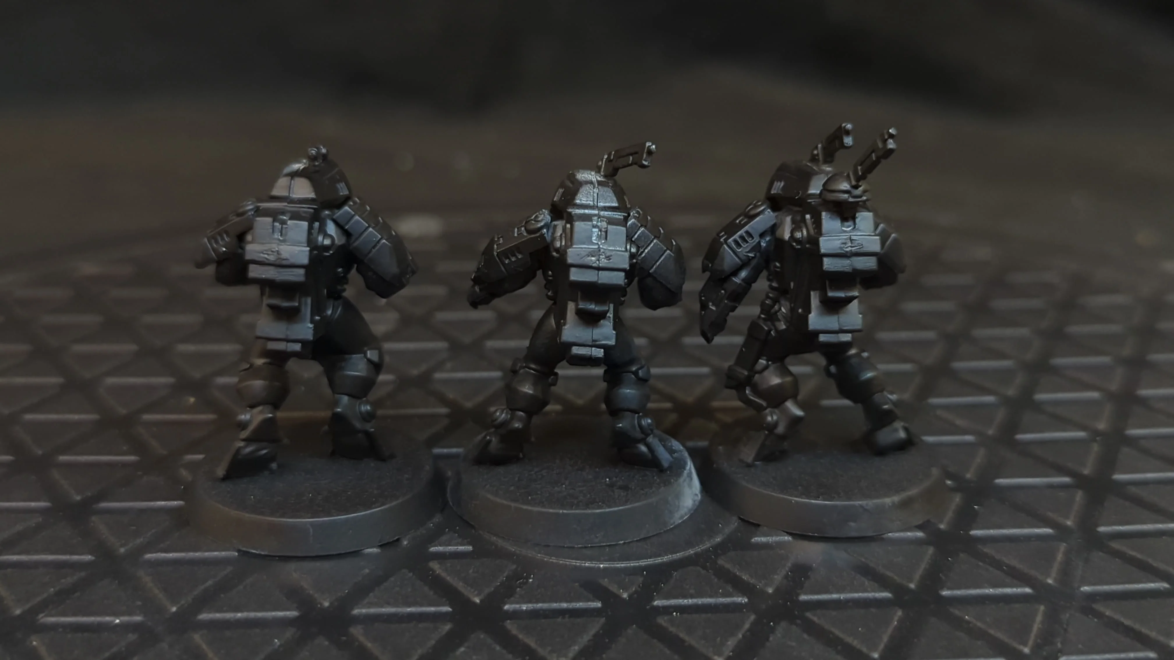 Warhammer 40k T'au Empire XV25 Stealth Battlesuits x3 - Image 2