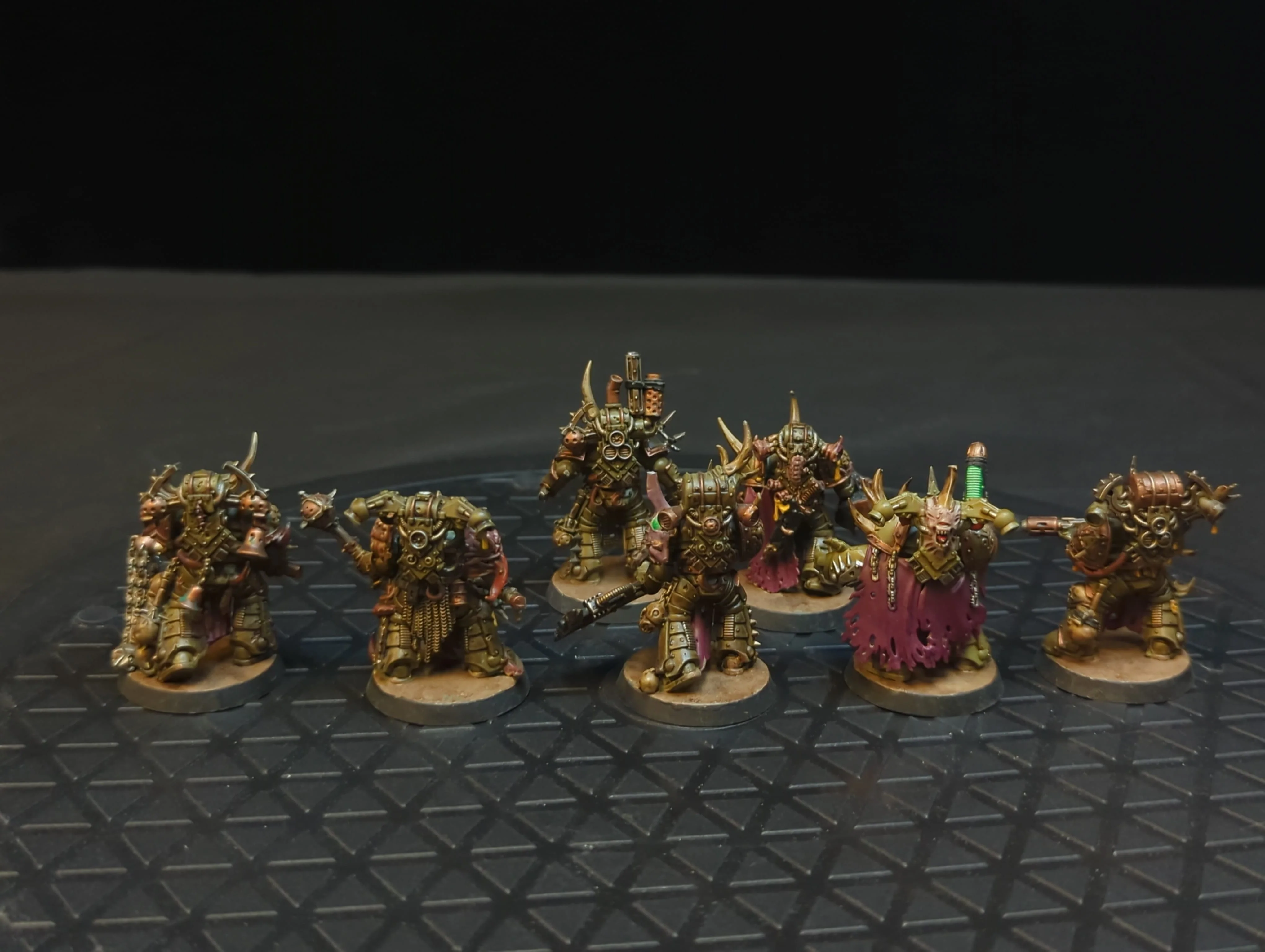 Warhammer Death Guard Plague Marines x7 Painted - Image 2