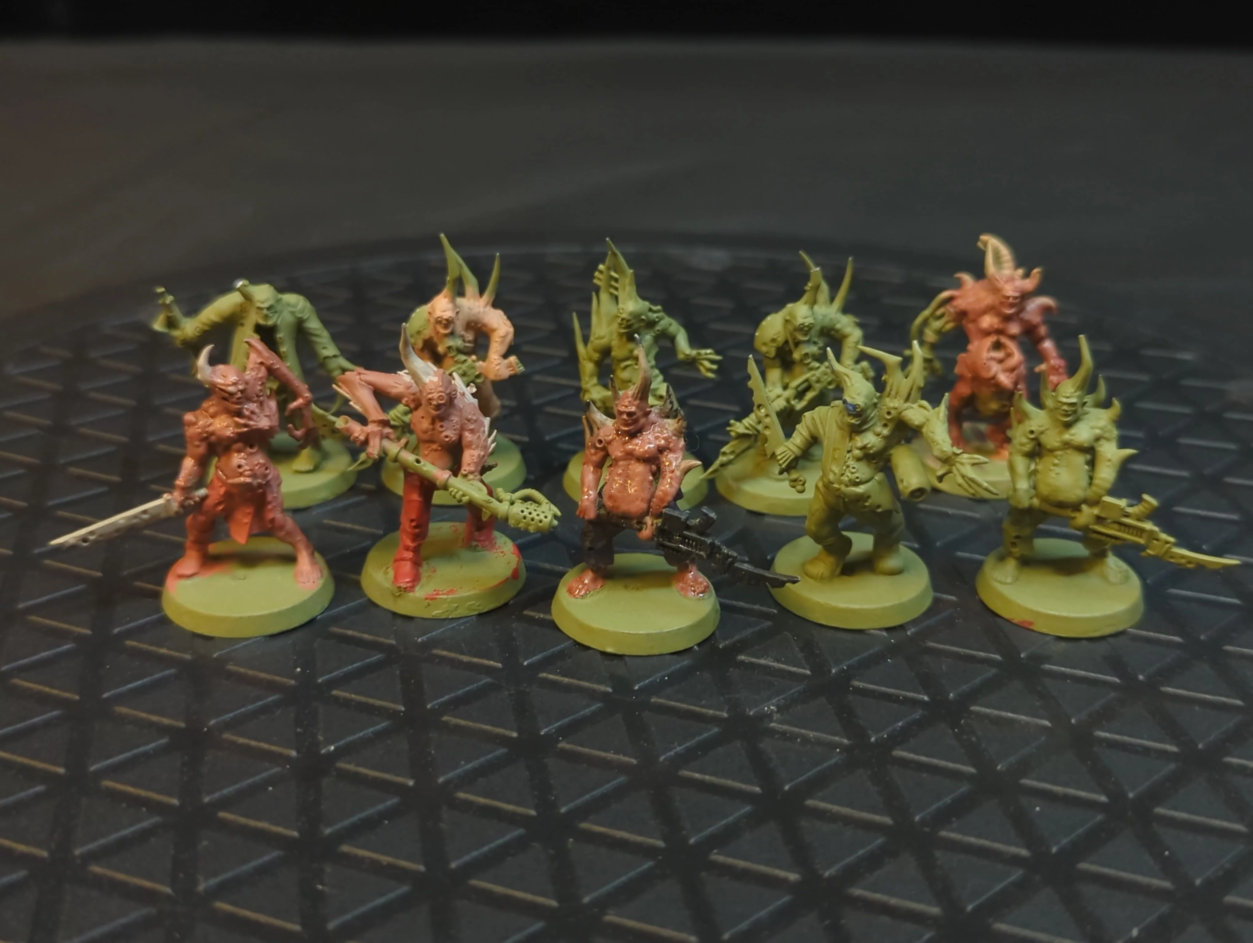 Warhammer Death Guard Poxwalkers x10