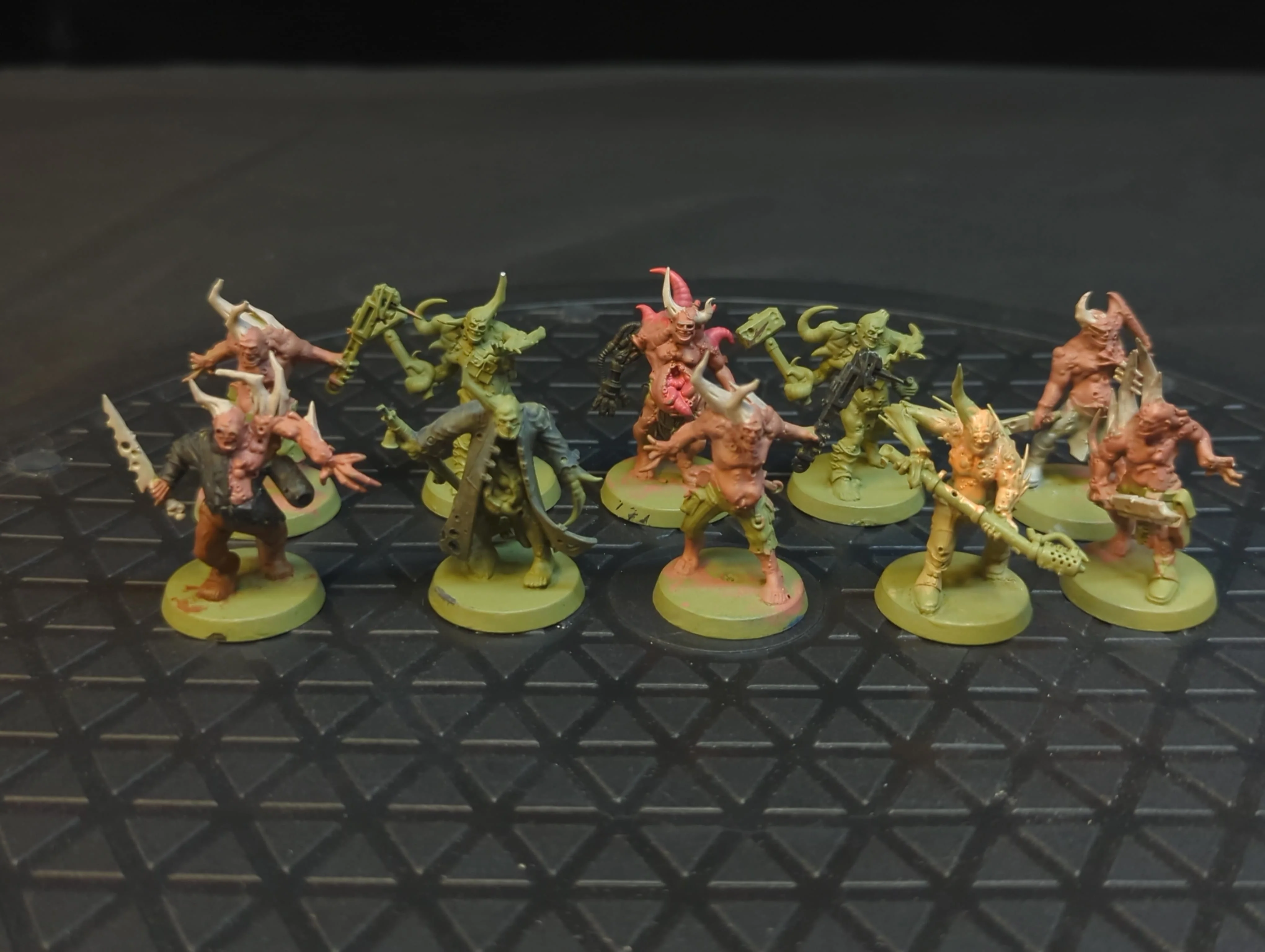 Warhammer Death Guard Poxwalkers x10