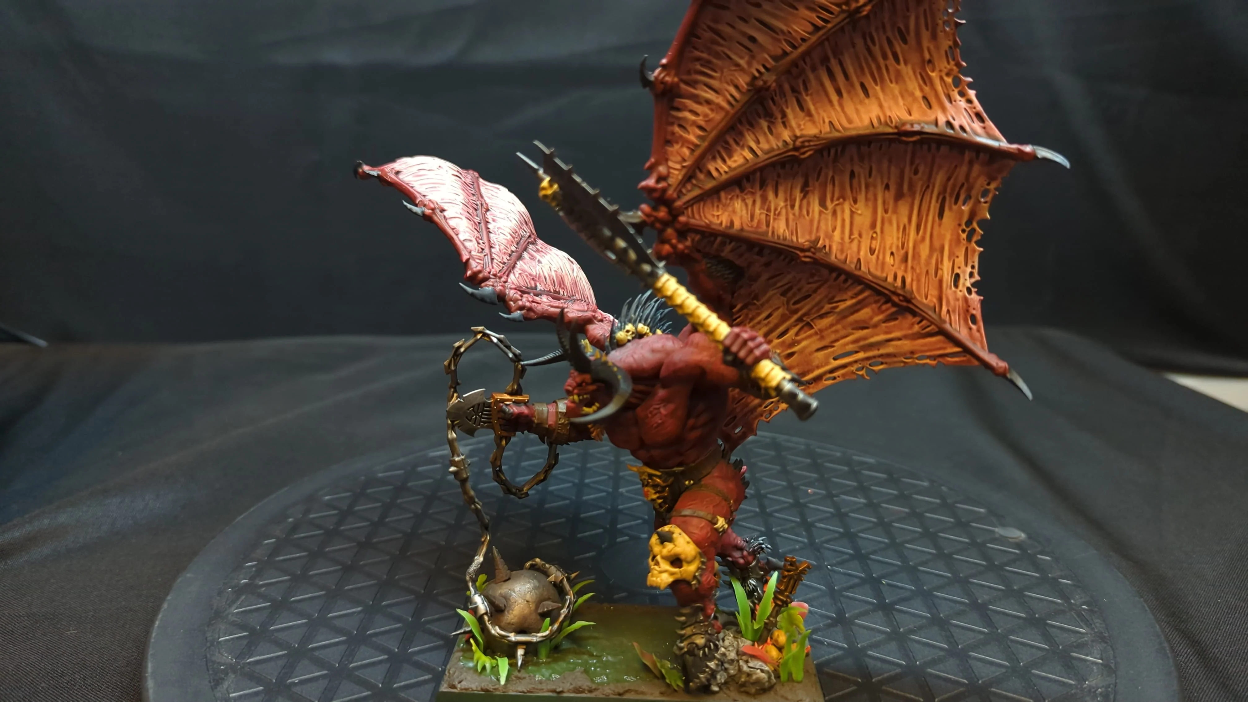 Warhammer Khorne Bloodthirster x1 Painted - Image 3