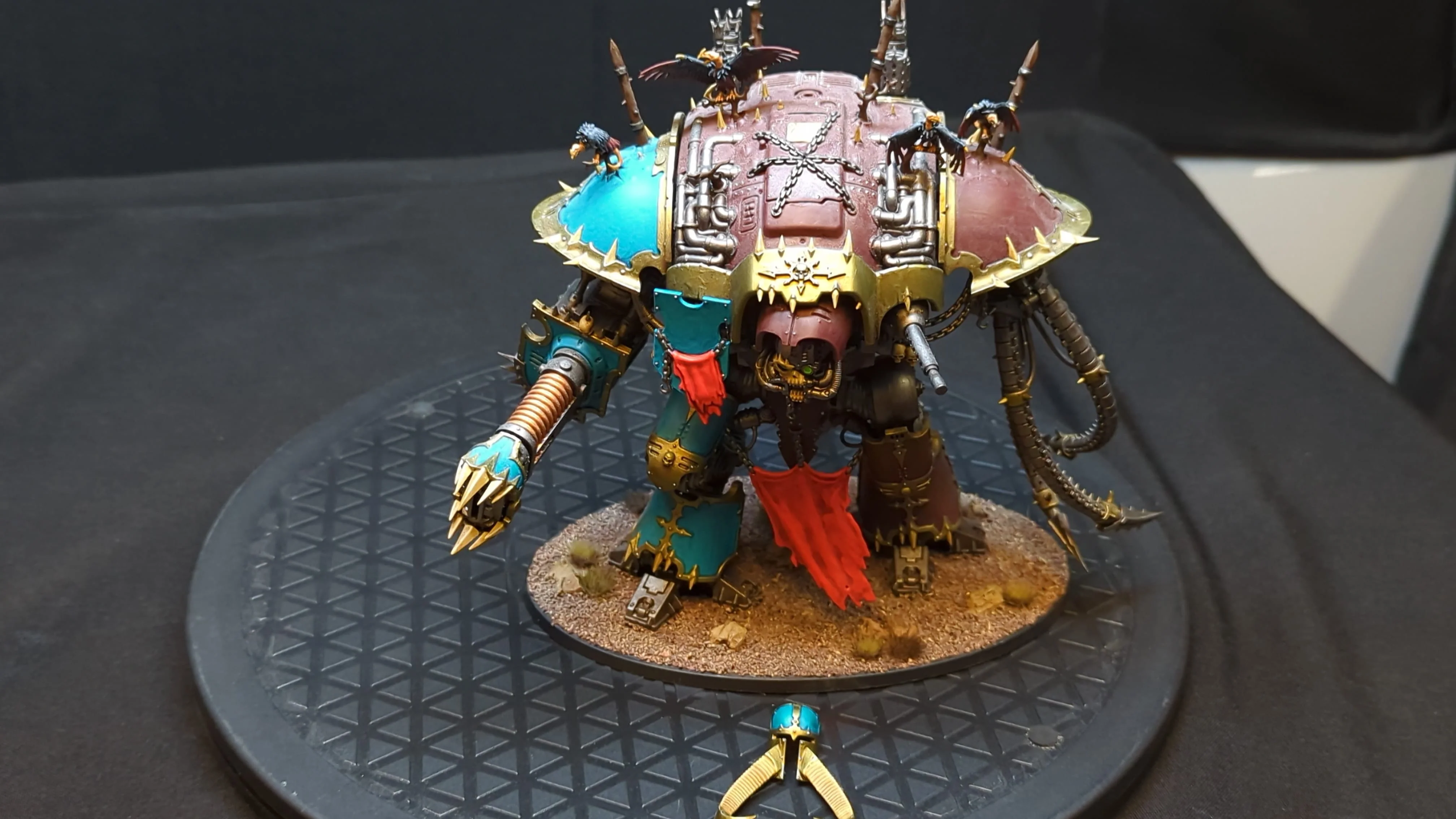 Warhammer 40k Chaos Knights Abominant x1 Painted