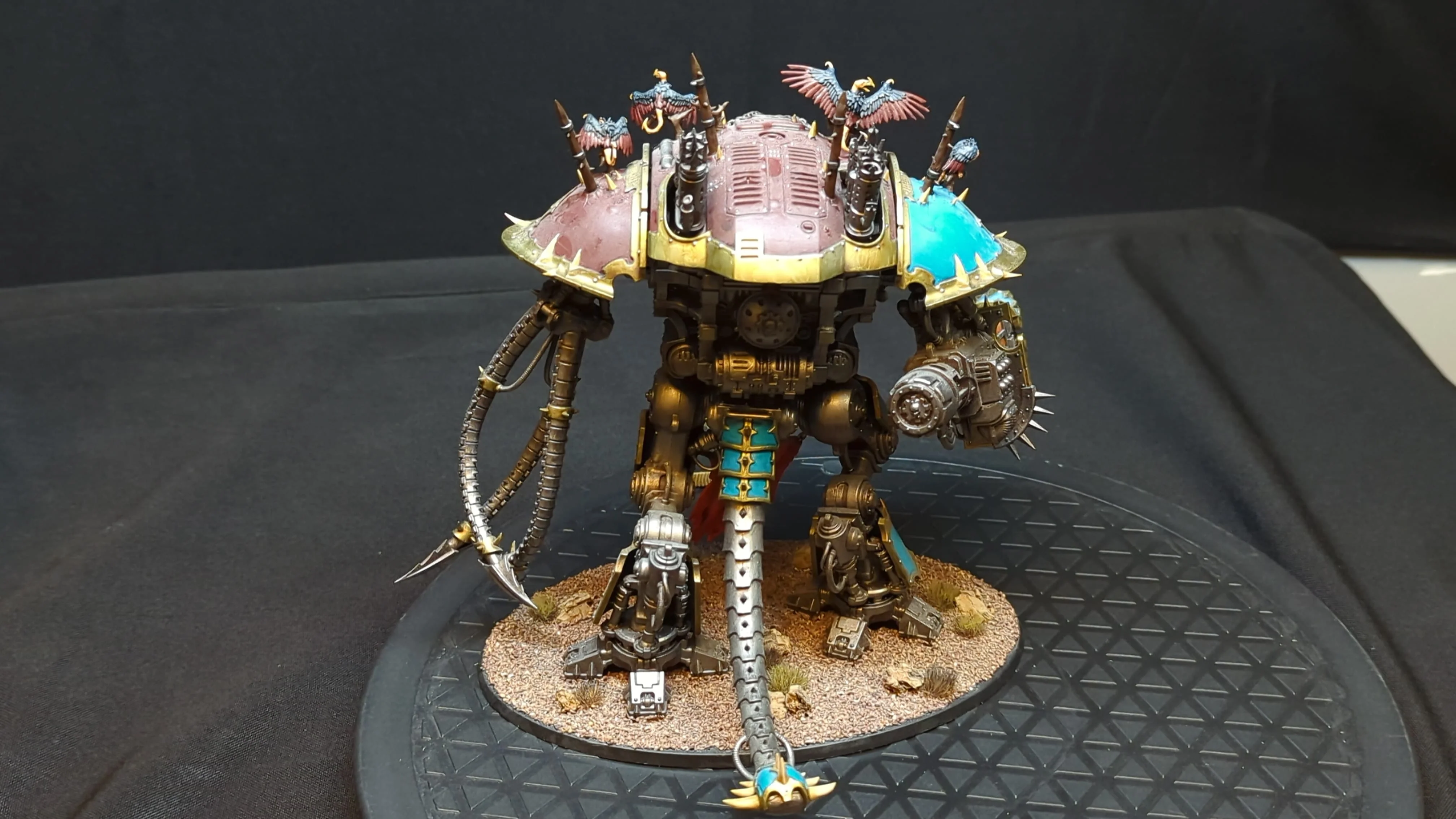 Warhammer 40k Chaos Knights Abominant x1 Painted - Image 2