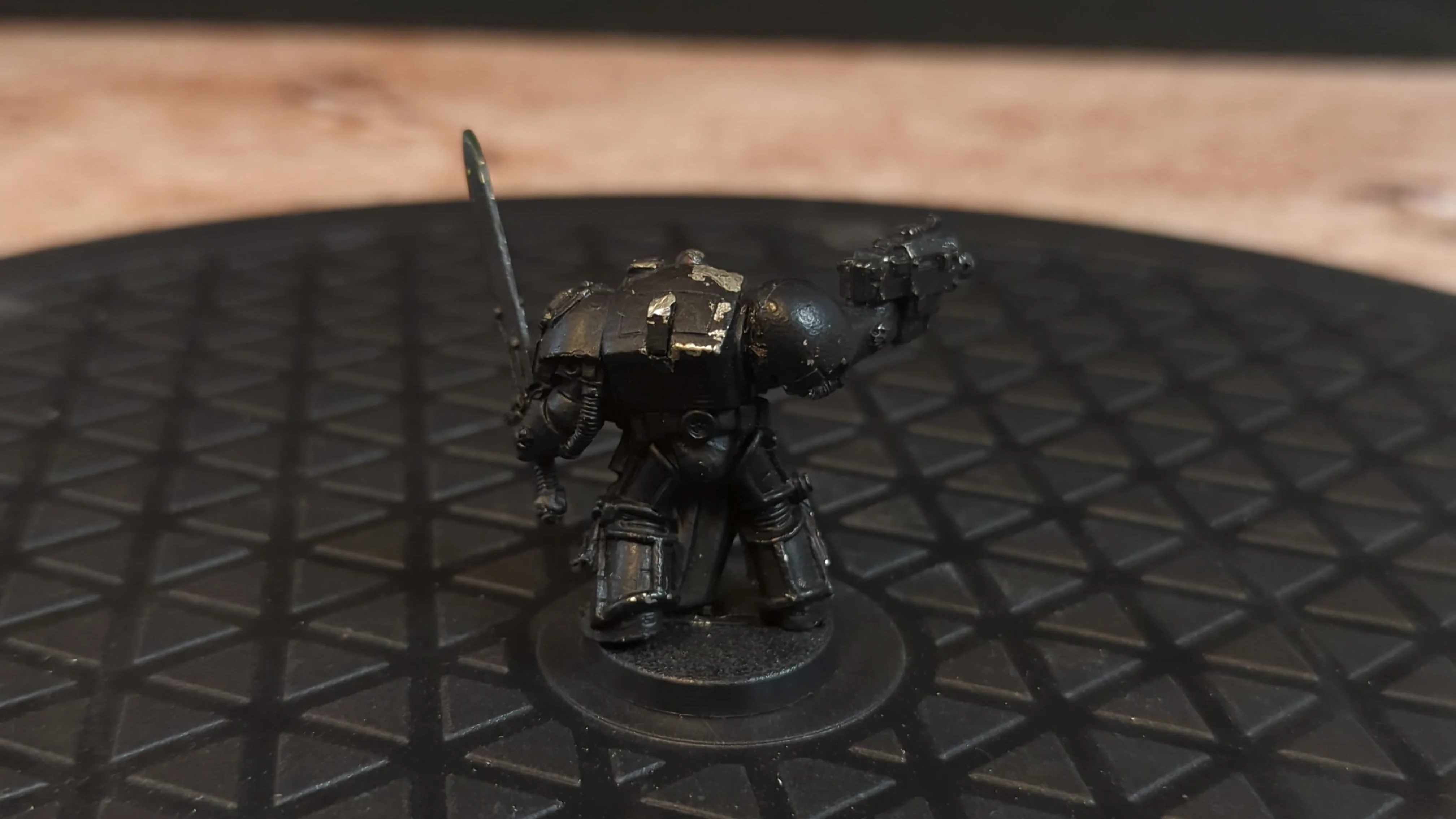 Warhammer 40k Space Marine Captain in terminator (OOP Metal) x1 - Image 2