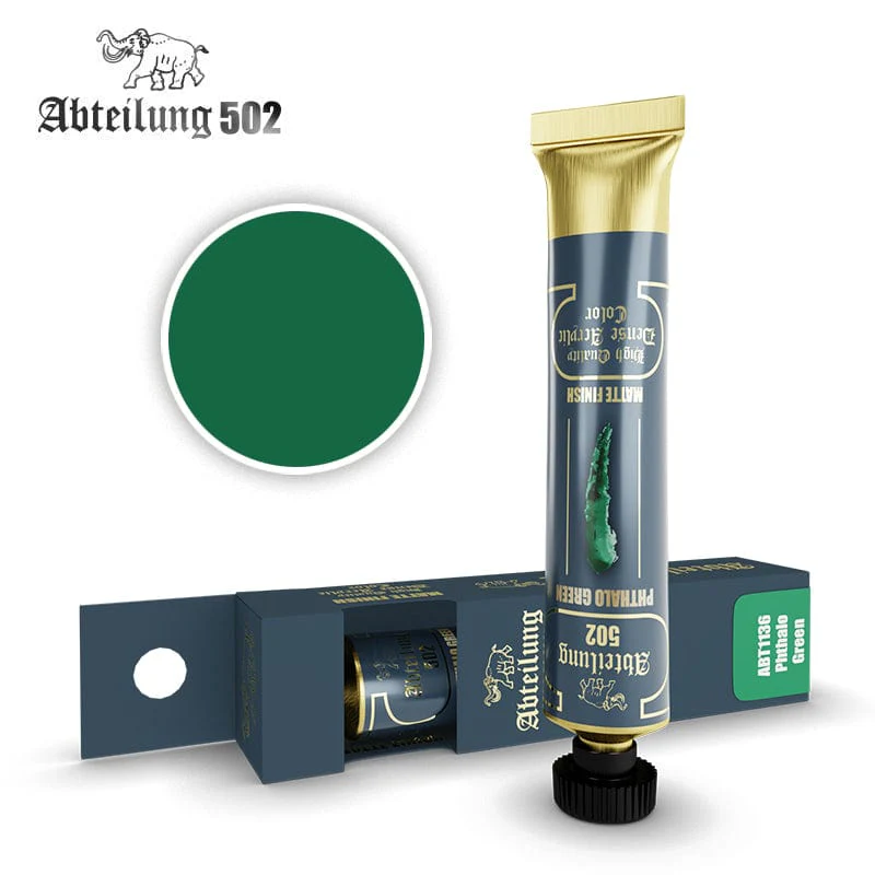 Abteilung 502 High Quality Dense Acrylics -  Phthalo Green