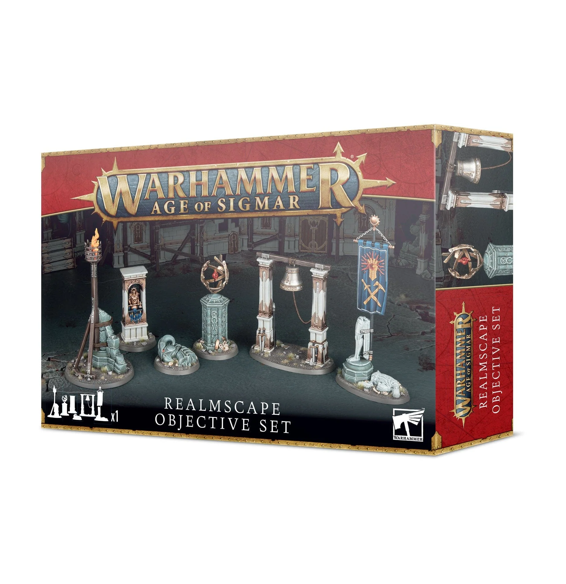 Age of Sigmar Realmscape Objective set