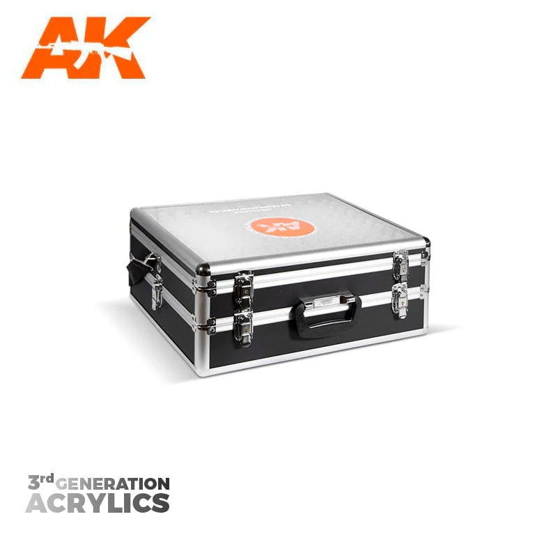 AK Interactive 3G Acrylics Briefcase - 236 Colors Full Range - Image 3