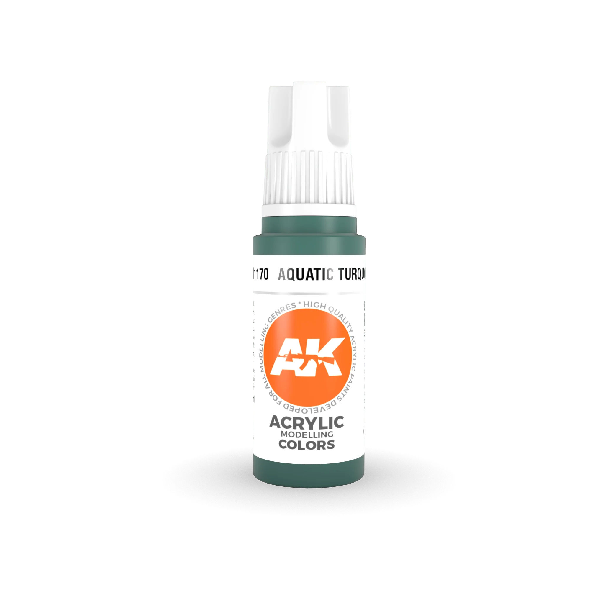 AK Interactive 3rd Gen Acrylics 17ml - Aquatic Turquoise