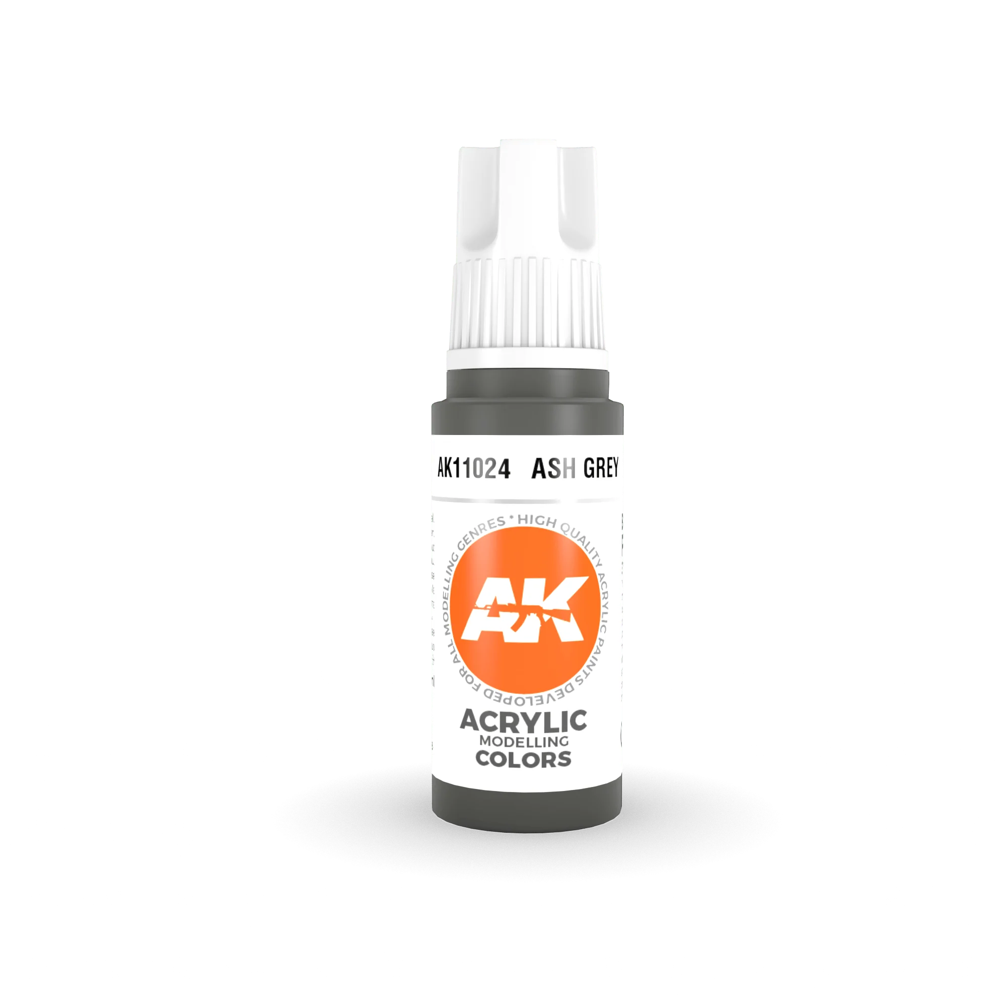 AK Interactive 3rd Gen Acrylics 17ml - Ash Grey
