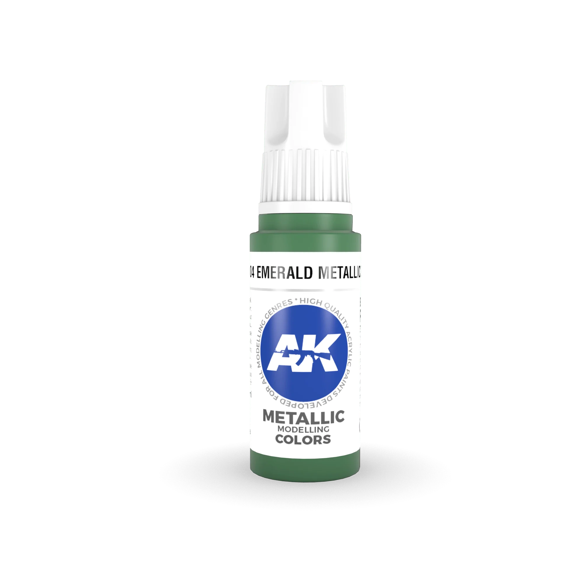 AK Interactive 3rd Gen Acrylics 17ml - Emerald Metallic Green