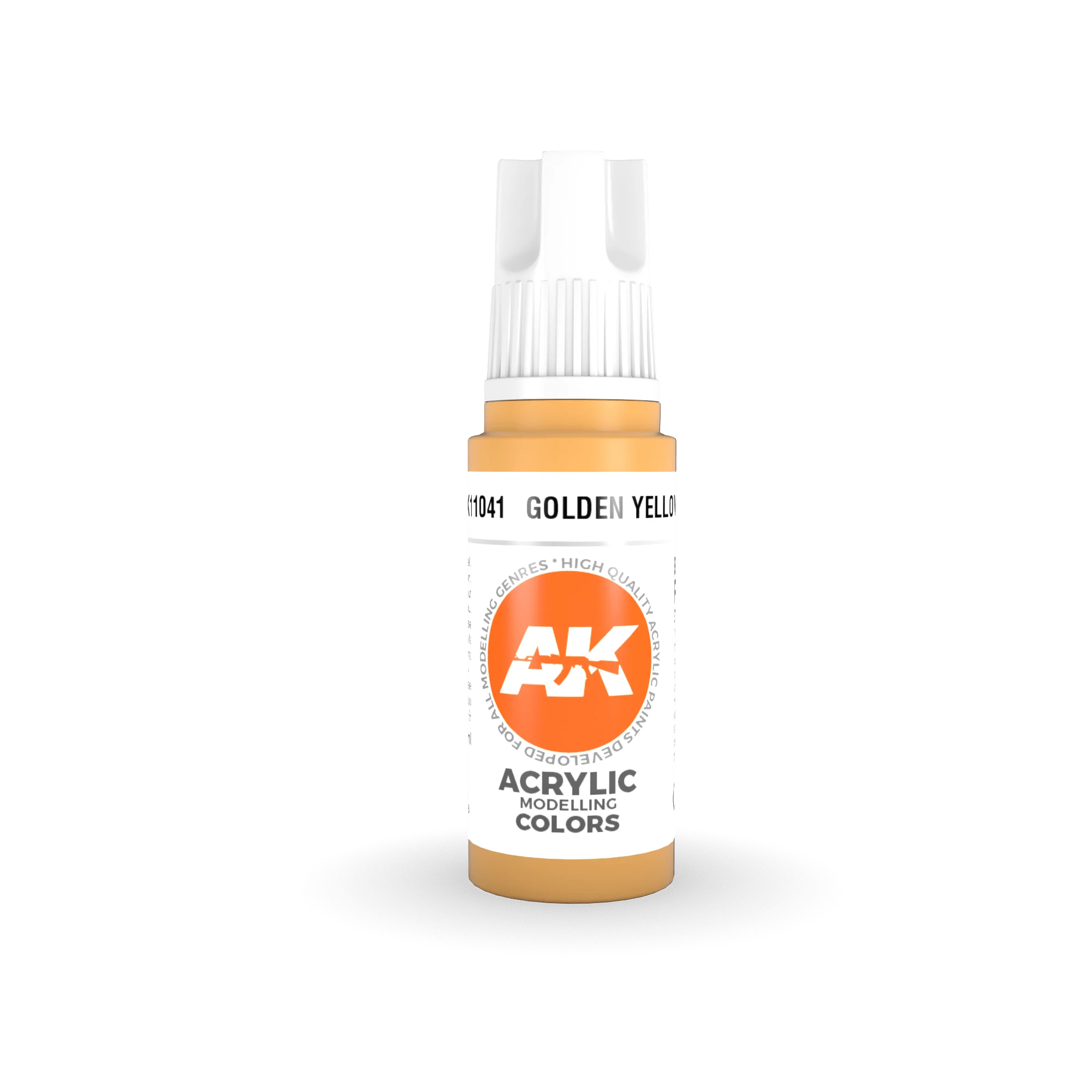 AK Interactive 3rd Gen Acrylics 17ml - Golden Yellow