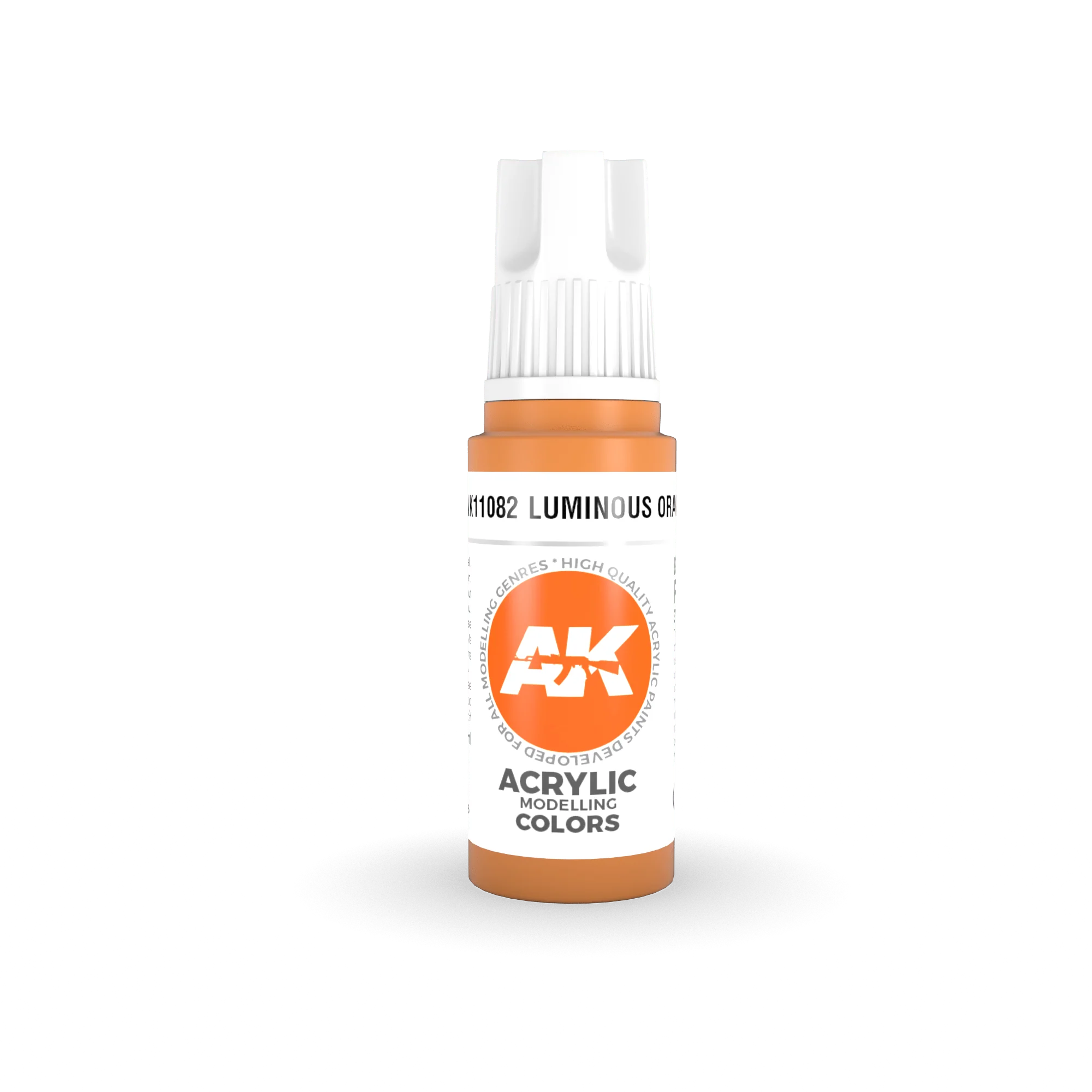 AK Interactive 3rd Gen Acrylics 17ml - Luminous Orange