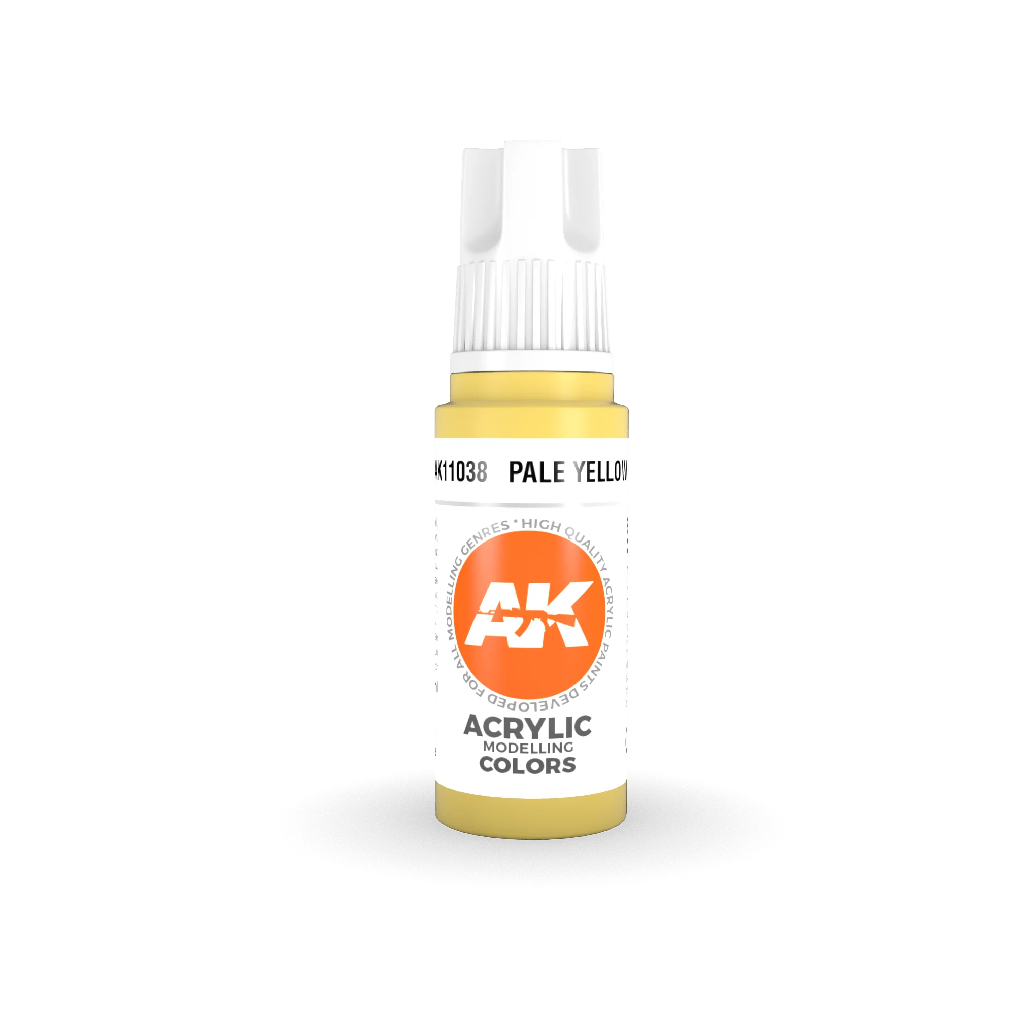 AK Interactive 3rd Gen Acrylics 17ml - Pale Yellow
