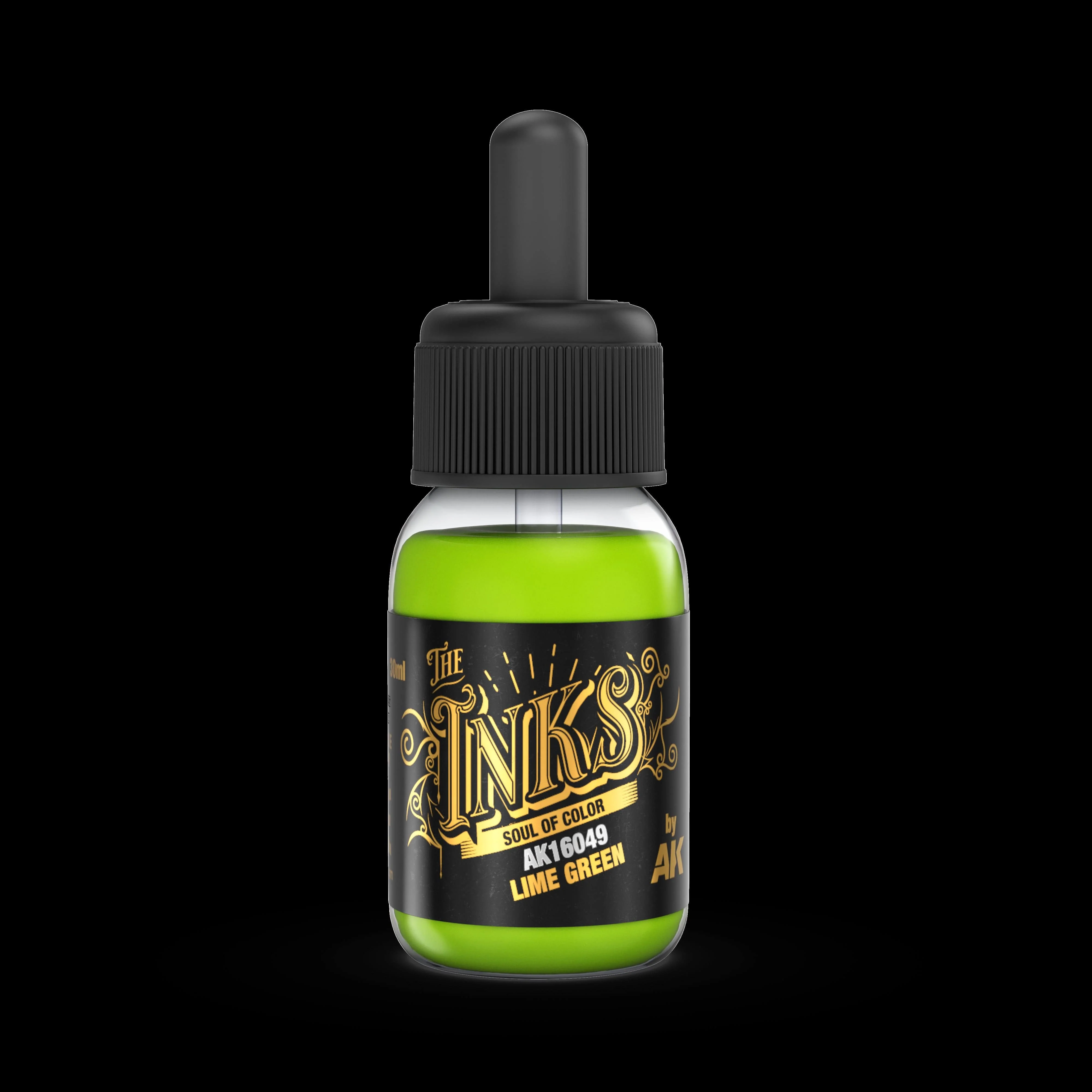 AK Interactive Acrylic Inks 30ml - Lime Green