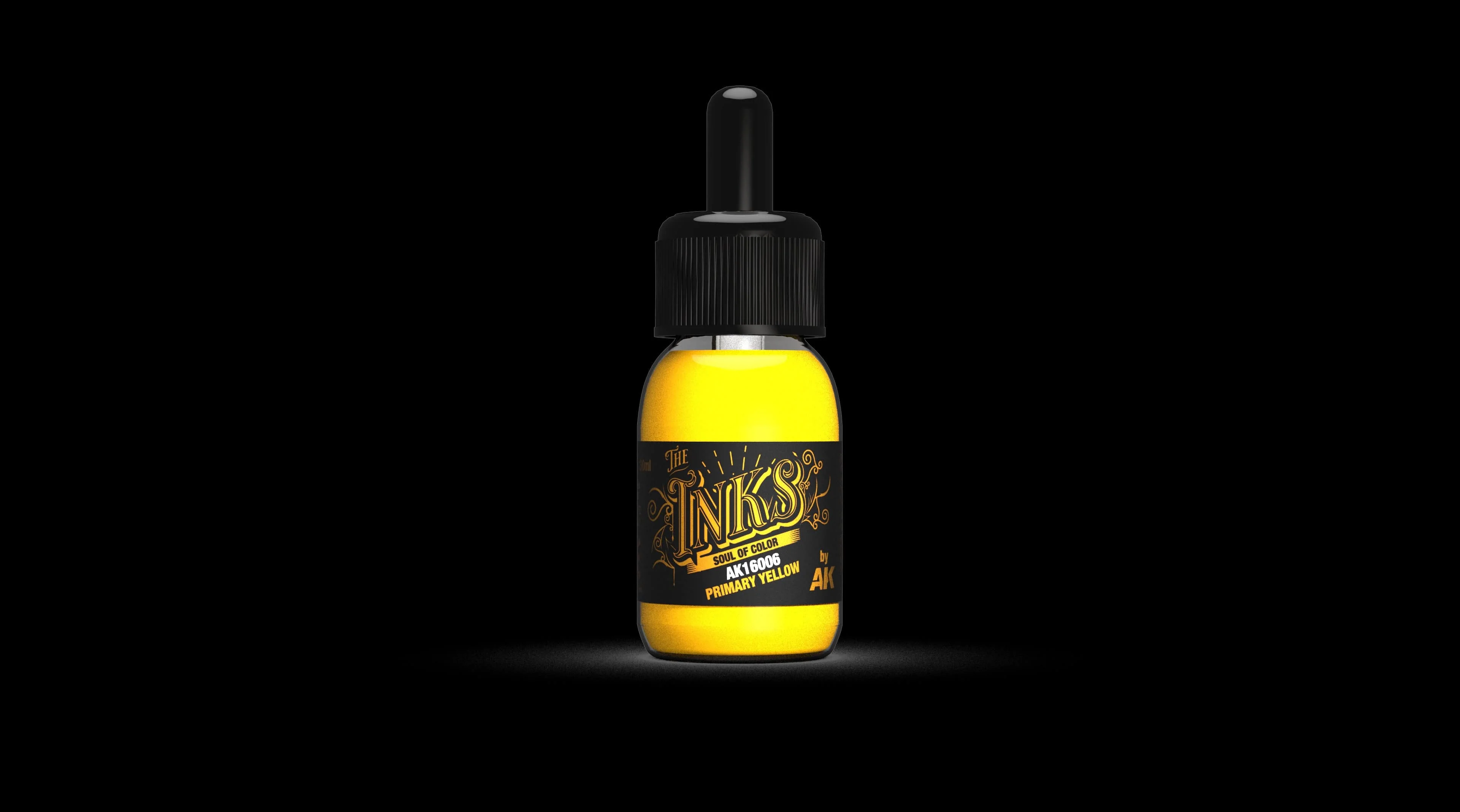 AK Interactive Acrylic Inks 30ml - Primary Yellow