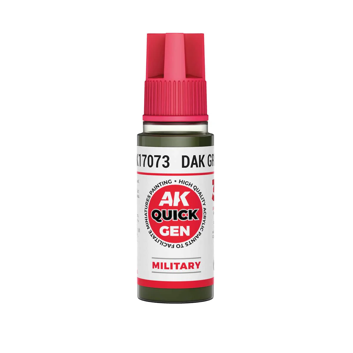AK Interactive Quick Gen Acrylics 18ml - Dak Green