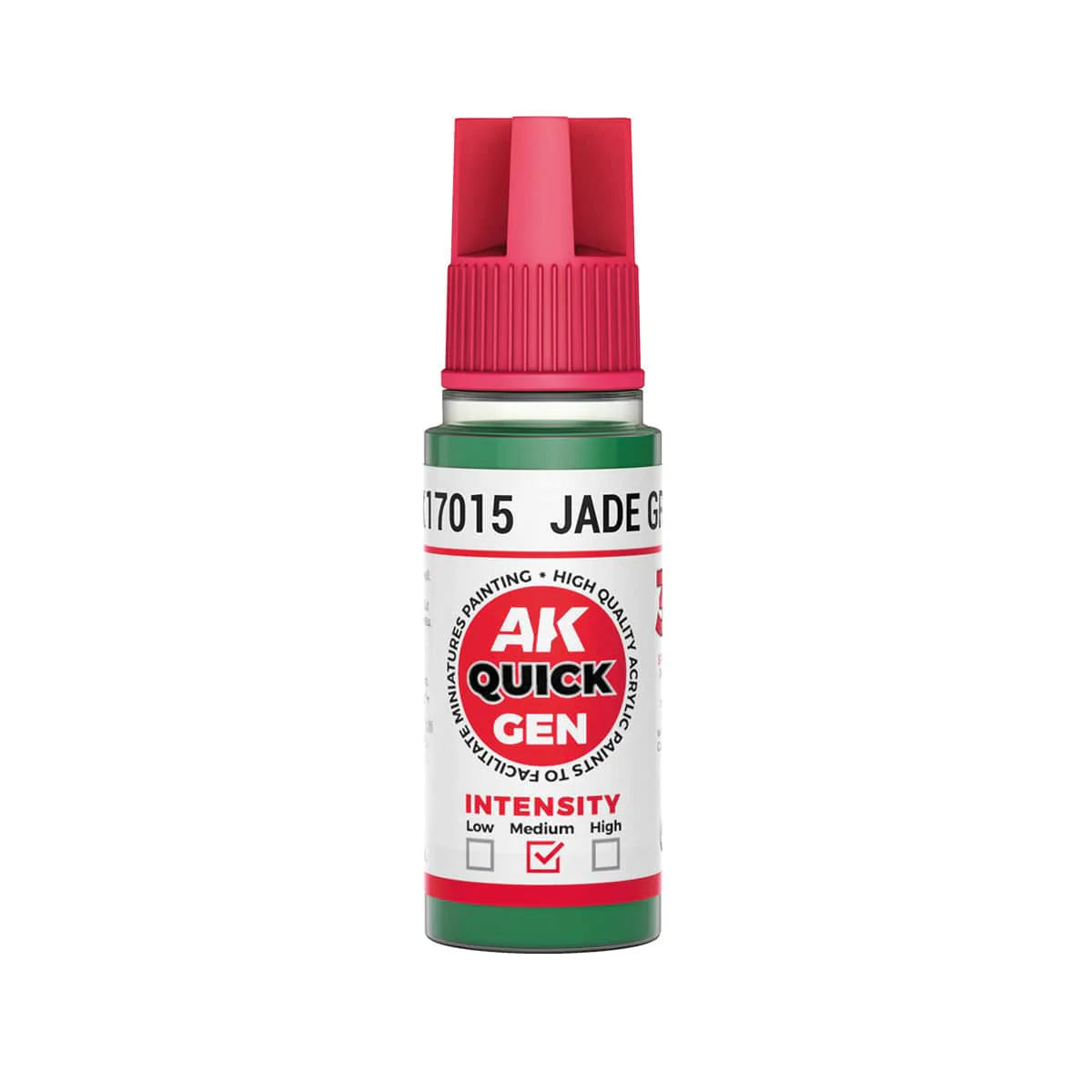 AK Interactive Quick Gen Acrylics 18ml - Jade Green