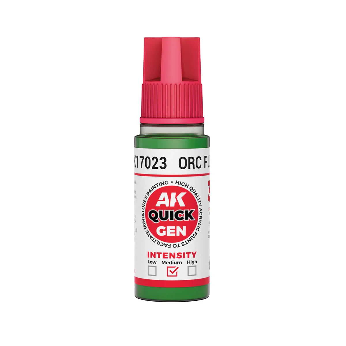 AK Interactive Quick Gen Acrylics 18ml - Ork Flesh