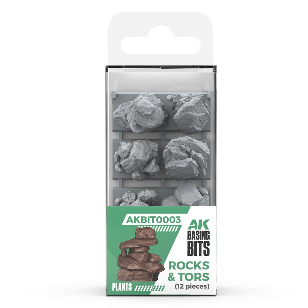AK Interactive Resin Basing Set - Rocks & Tors