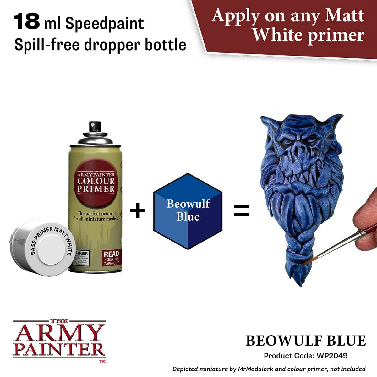 Army Painter Speedpaint 18ml - Beowulf Blue - Image 2