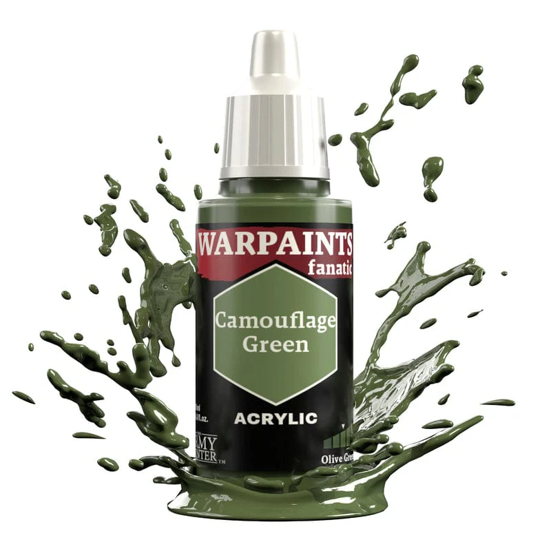 Army Painter Warpaints Fanatic 18ml - Camouflage Green
