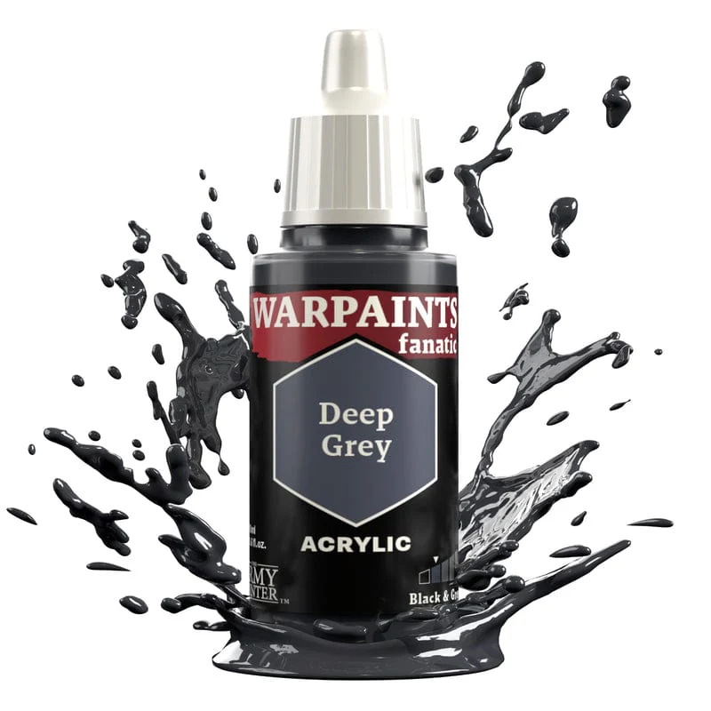 Army Painter Warpaints Fanatic 18ml- Deep Grey
