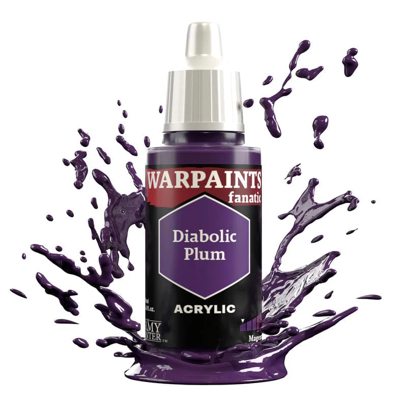 Army Painter Warpaints Fanatic 18ml- Diabolic Plum