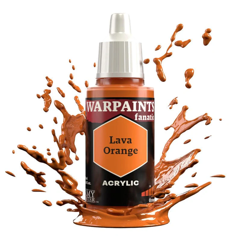 Army Painter Warpaints Fanatic 18ml- Lava Orange