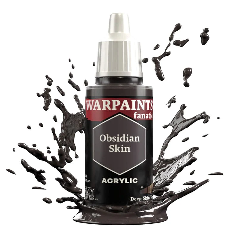 Army Painter Warpaints Fanatic 18ml- Obsidian Skin