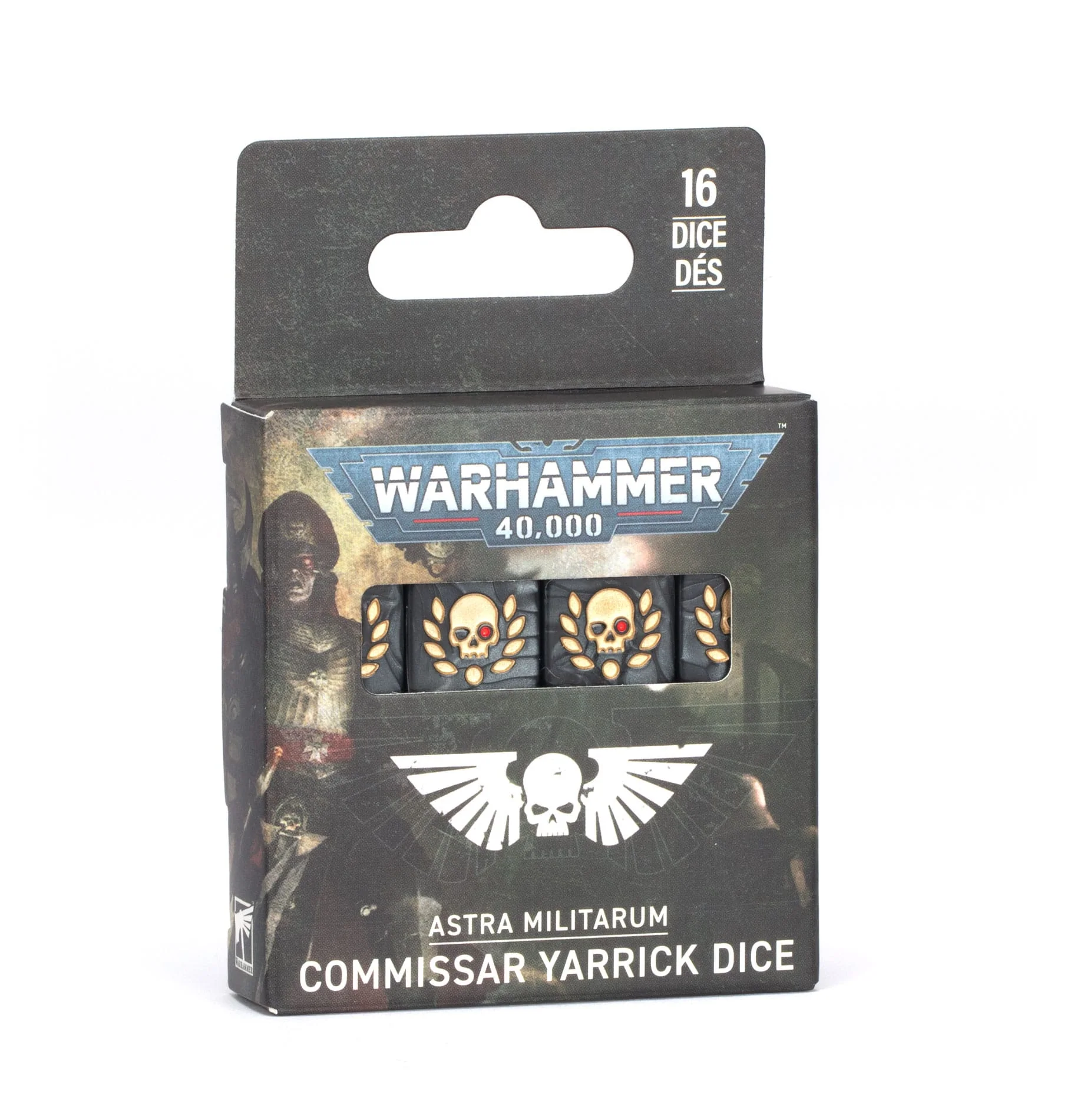 Astra Militarum Commissar Yarrick Dice Set