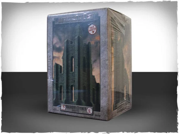 Battlefield In A Box - Battlefront Gothic Battlefields - Medium Corner Ruin - Malachite