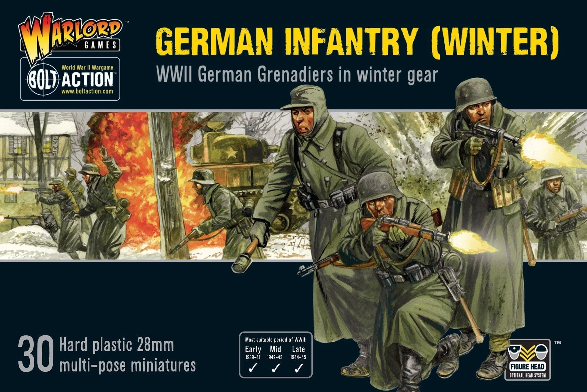 Bolt Action Germans Infantry Winter