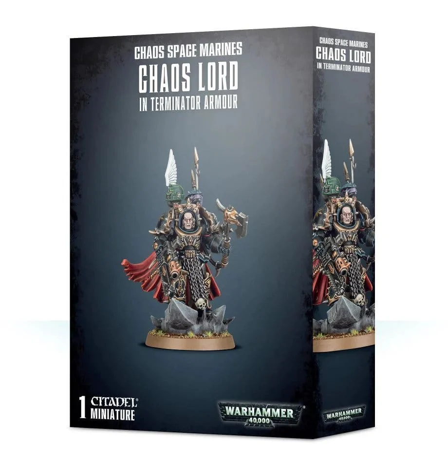 Chaos Space Marines Terminator Lord / Sorcerer Lord / in terminator armour
