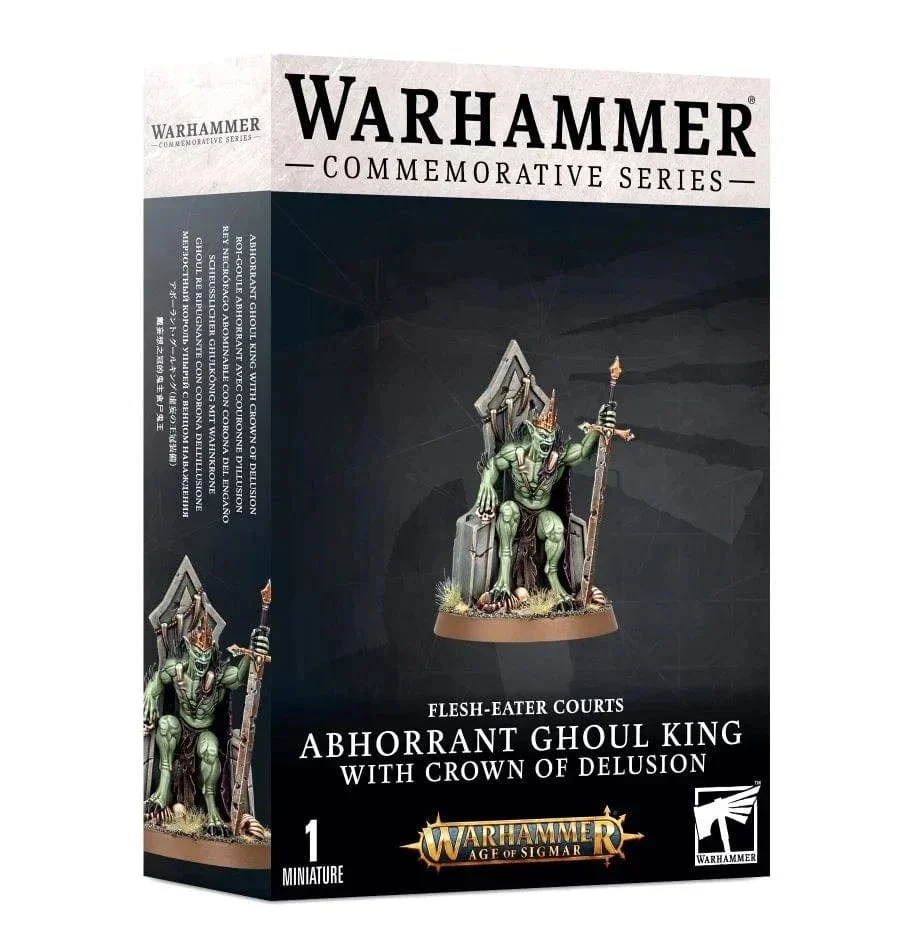 Commemorative Series Flesh-Eater Courts Abhorrant Ghoul King with Crown of Delusion