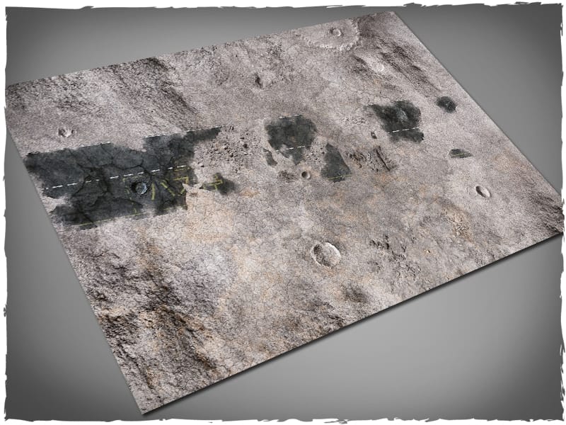 Deep-cut Studio Neoprene Gaming Mat - Kill Team / Warcry 22"x30" - Warzone